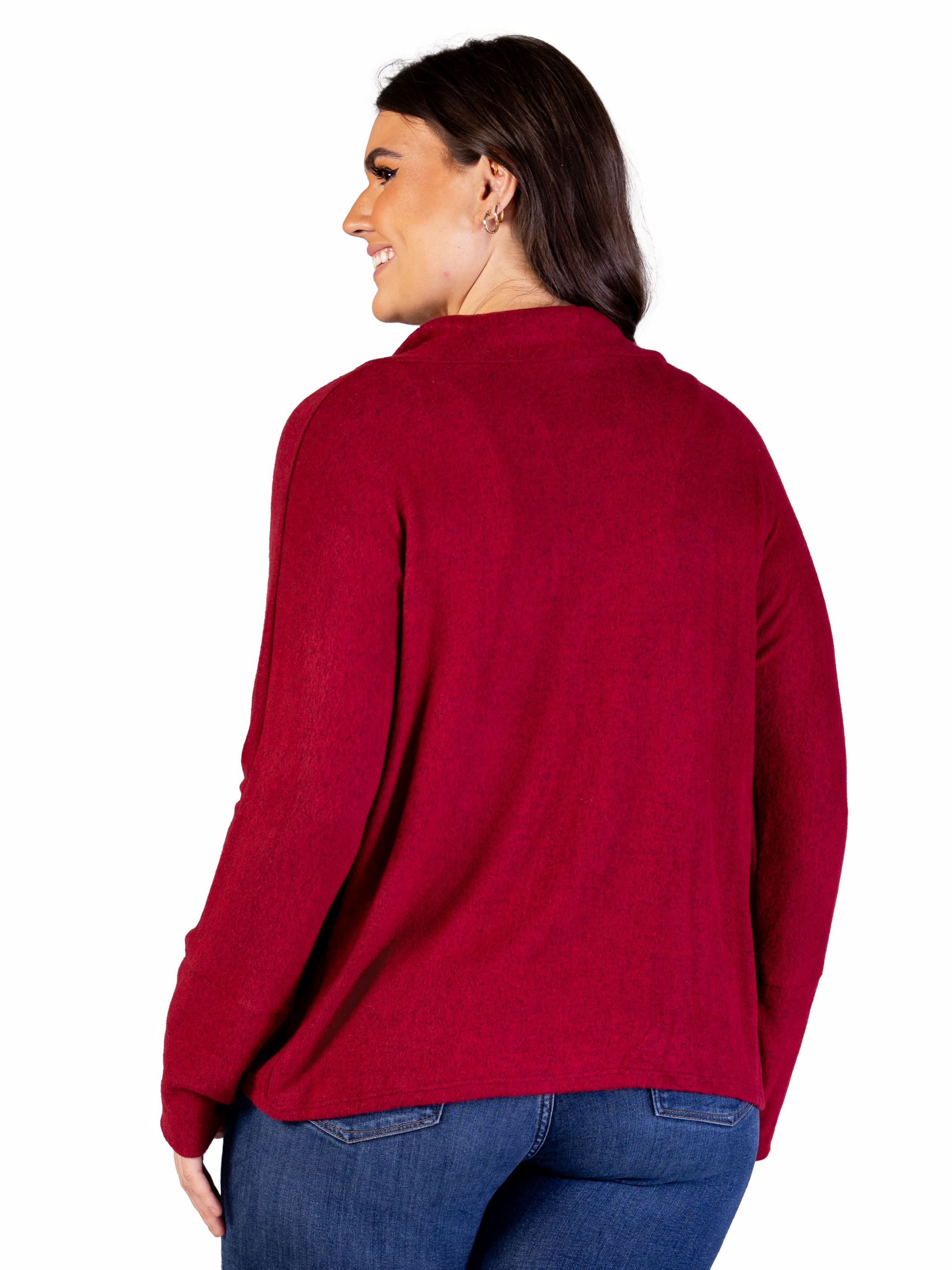 Plus Size Curved Hem Open Front Long Womens Bolero Shrug