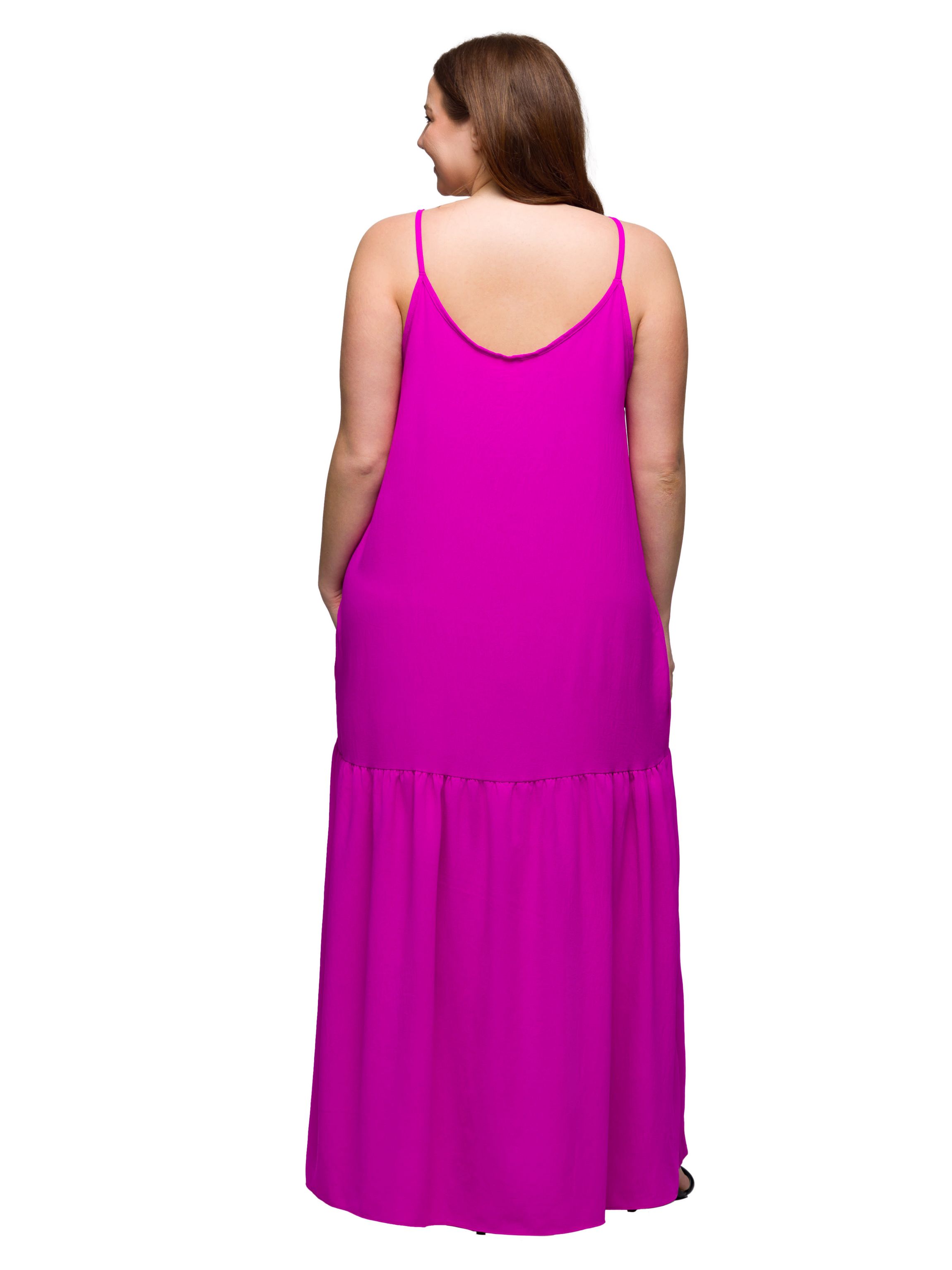 Plus Size Lightweight Spaghetti Strap Pocket Maxi Dress
