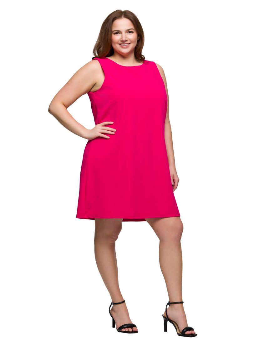 plus size shift cocktail dresses boohoo Women's Plus Asymmetric Ruched Cap Sleeve Shift Dress in Berry | Size: 16
