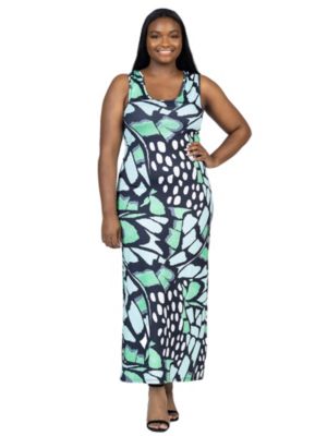 24seven Comfort Apparel Fit And Flare Plus Size Dress, Dresses, Clothing  & Accessories