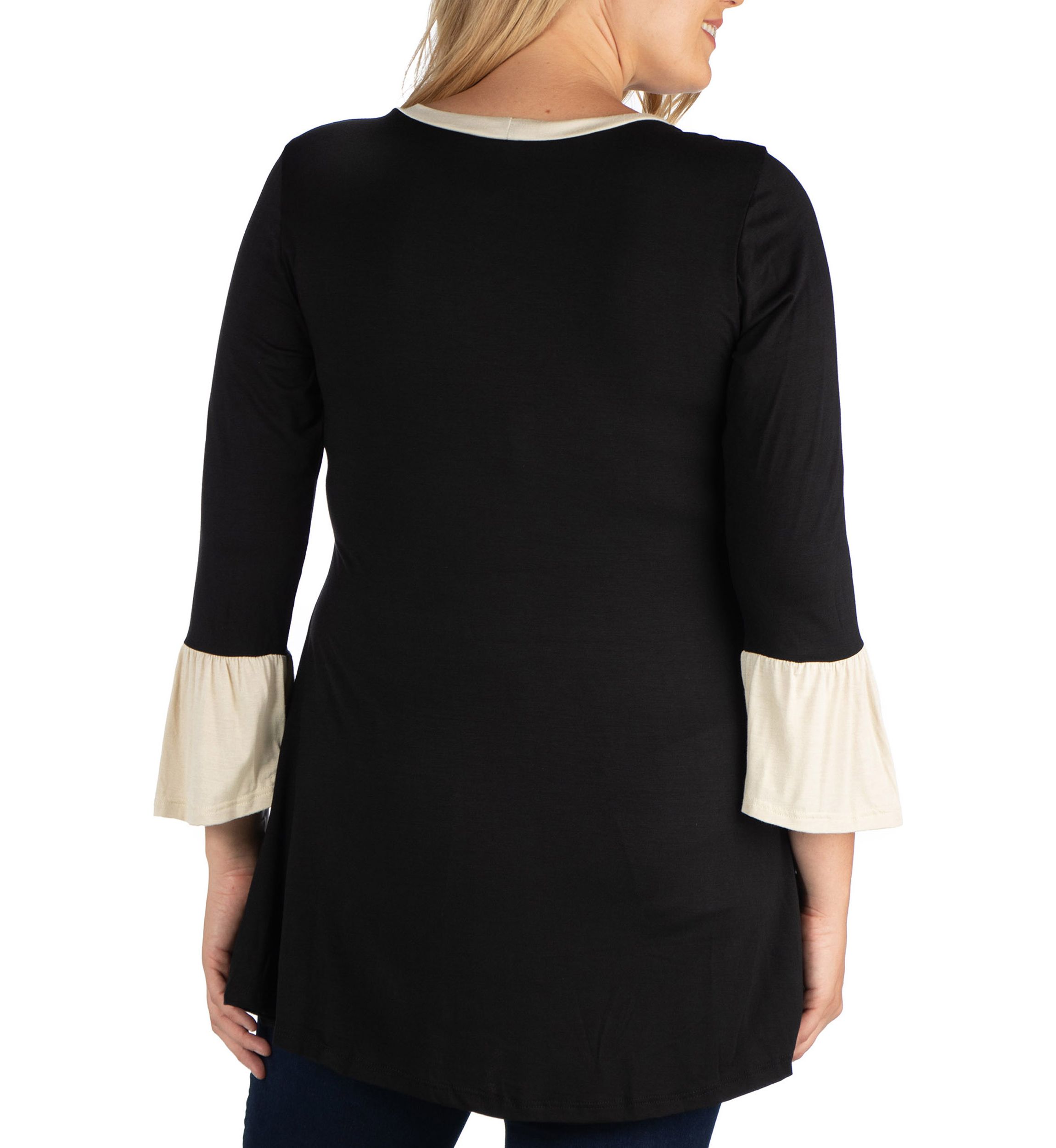 Plus Size High Low Tunic Top
