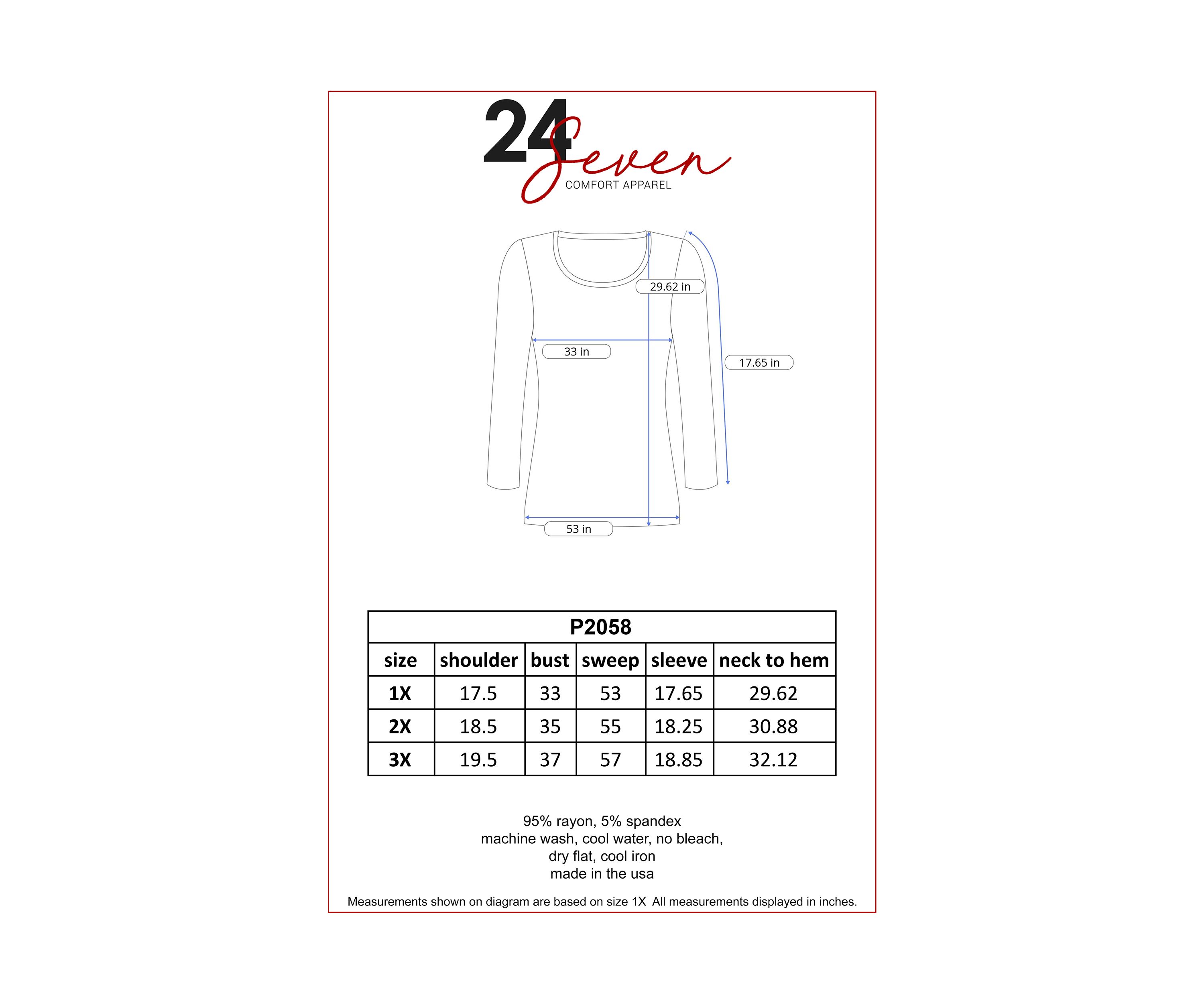 Plus Size Criss Cross Round Hemline Tunic Top
