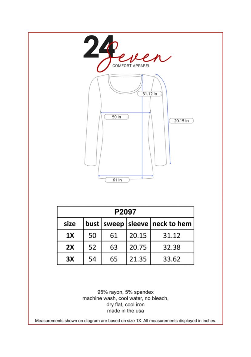 Plus Size Bell Sleeve Loose Fit Tunic Top