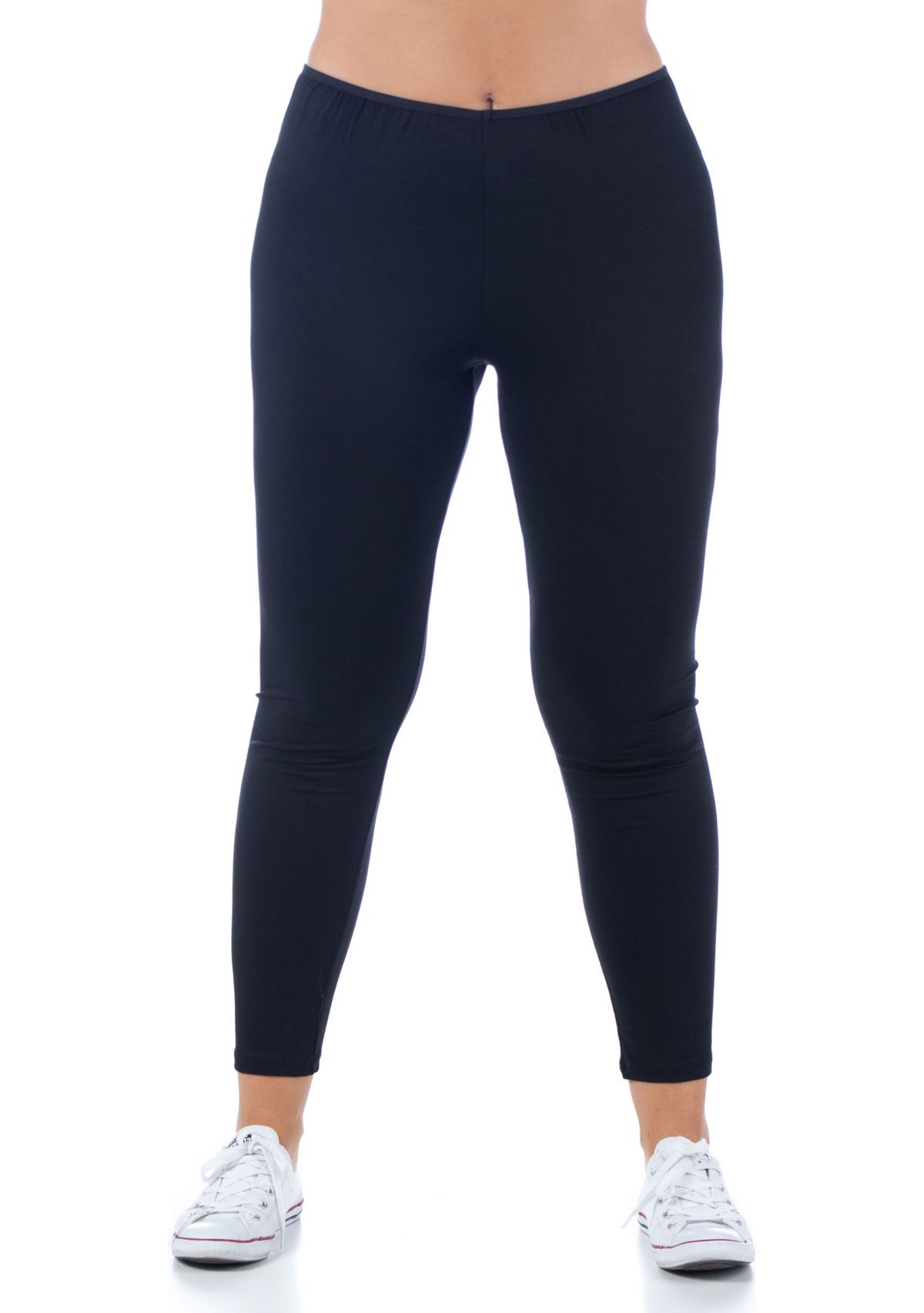 Plus Size Comfortable Ankle Length Stretch Leggings