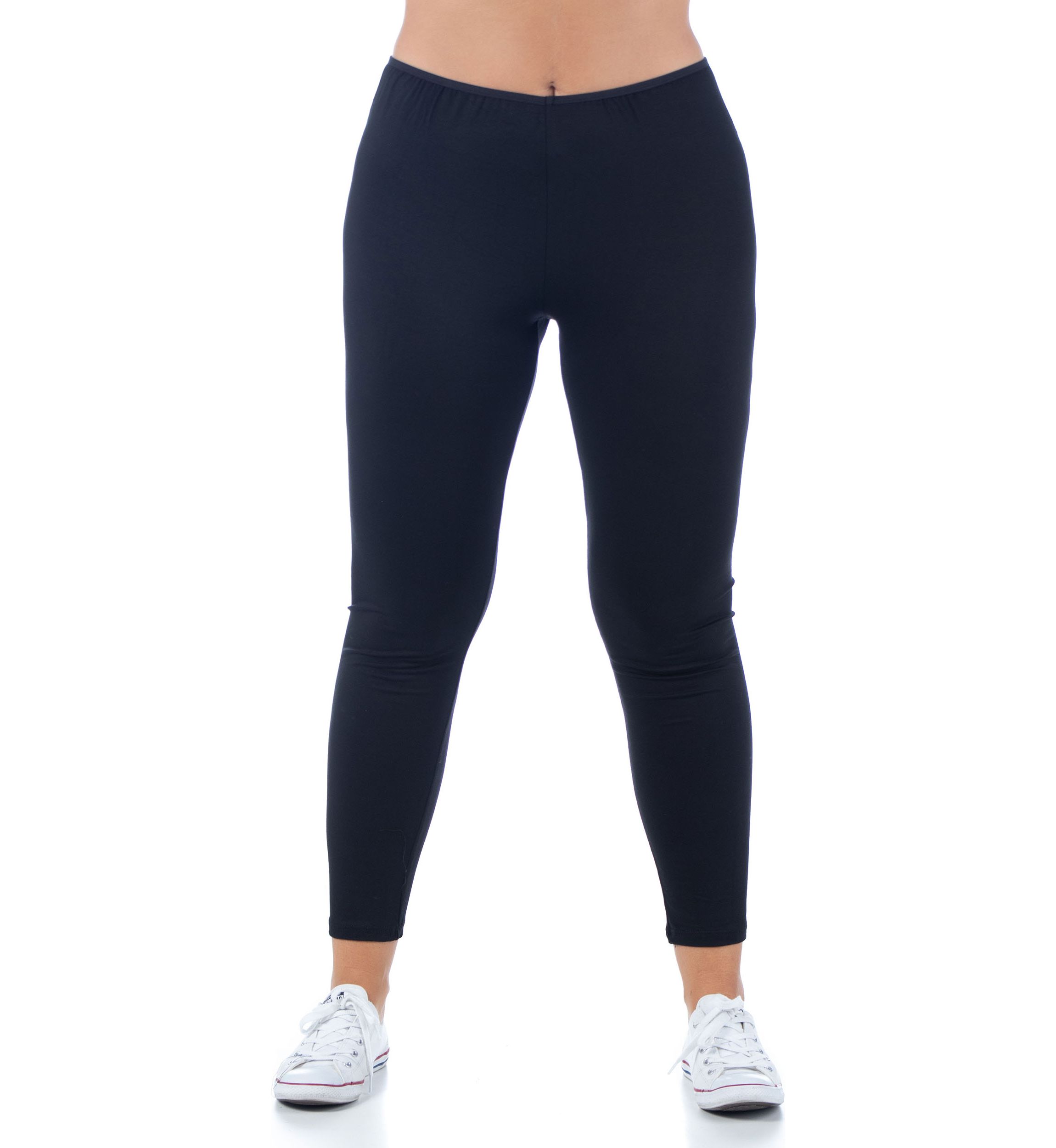 Plus Size Comfortable Ankle Length Stretch Leggings