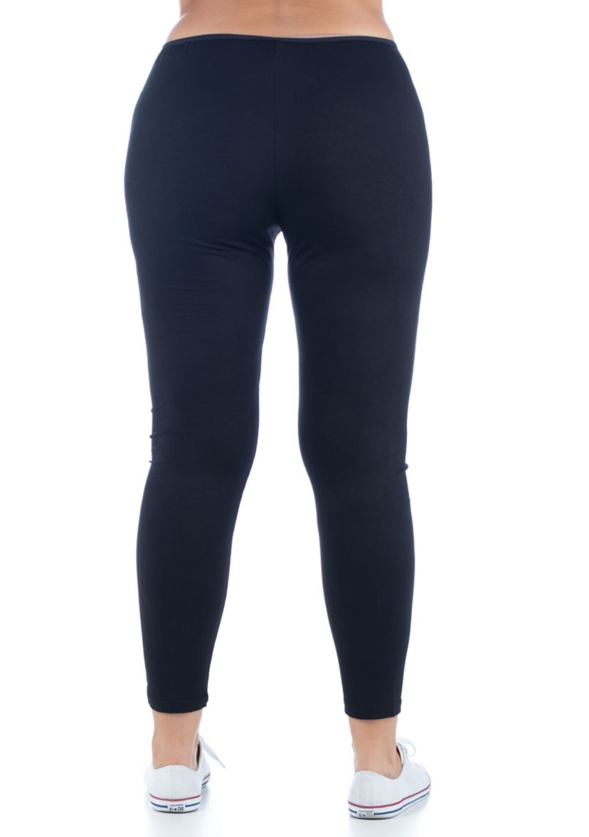 Plus Size Comfortable Ankle Length Stretch Leggings
