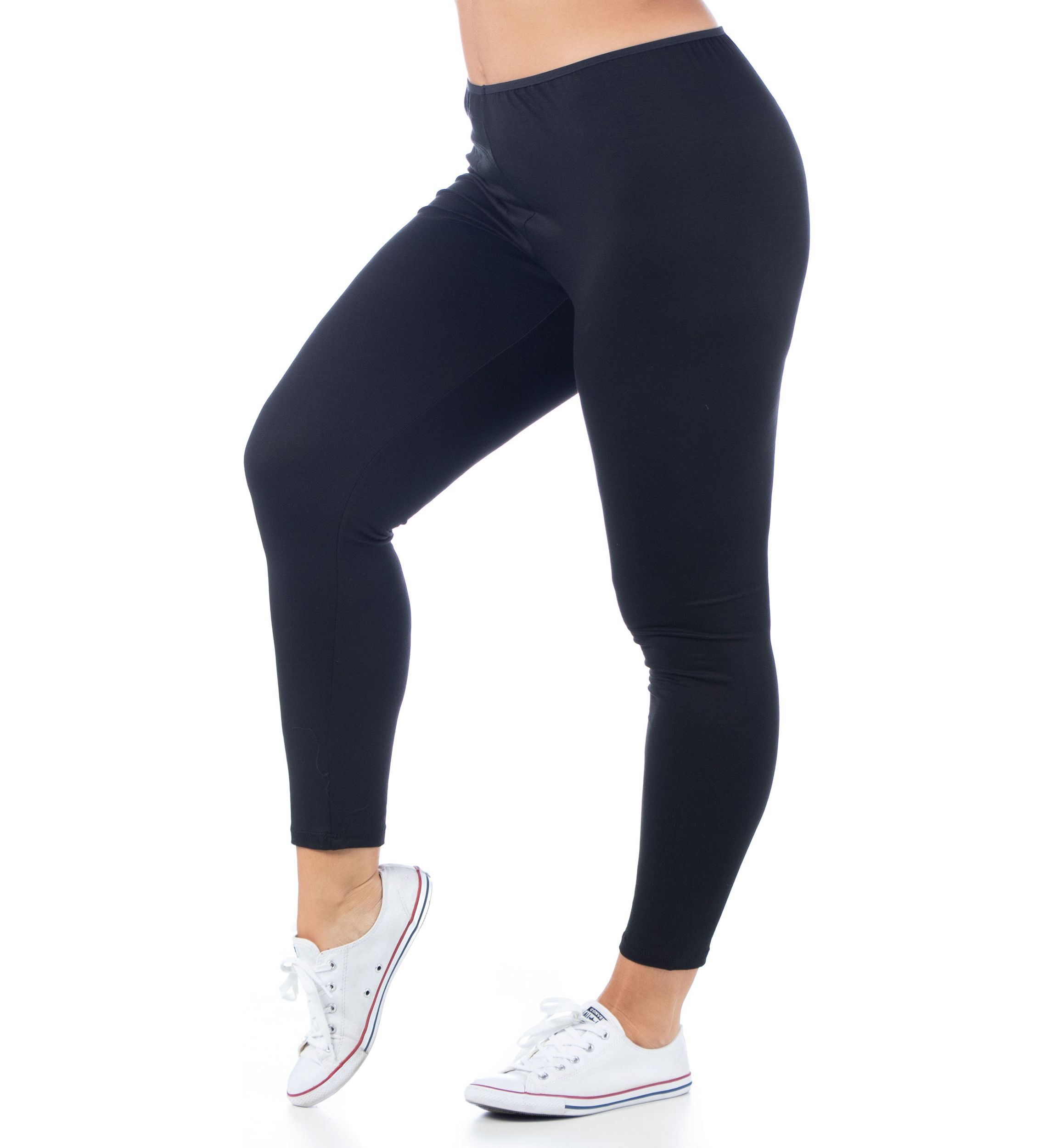 Plus Size Comfortable Ankle Length Stretch Leggings