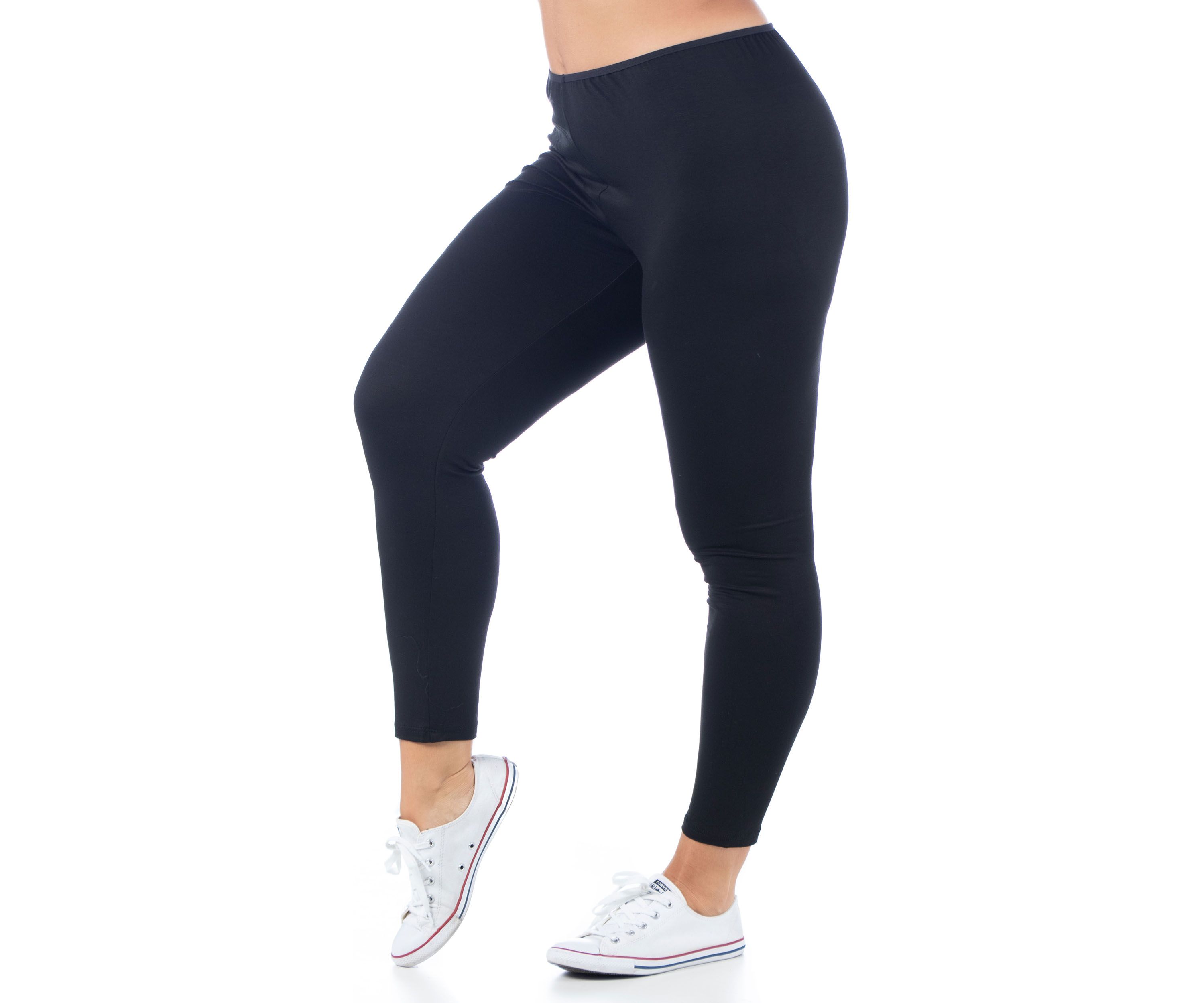 Plus Size Comfortable Ankle Length Stretch Leggings