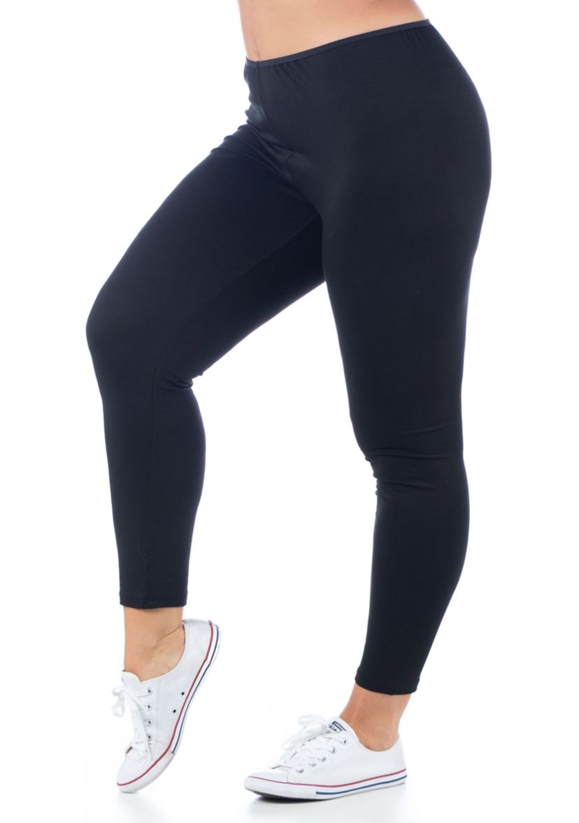 Plus Size Comfortable Ankle Length Stretch Leggings