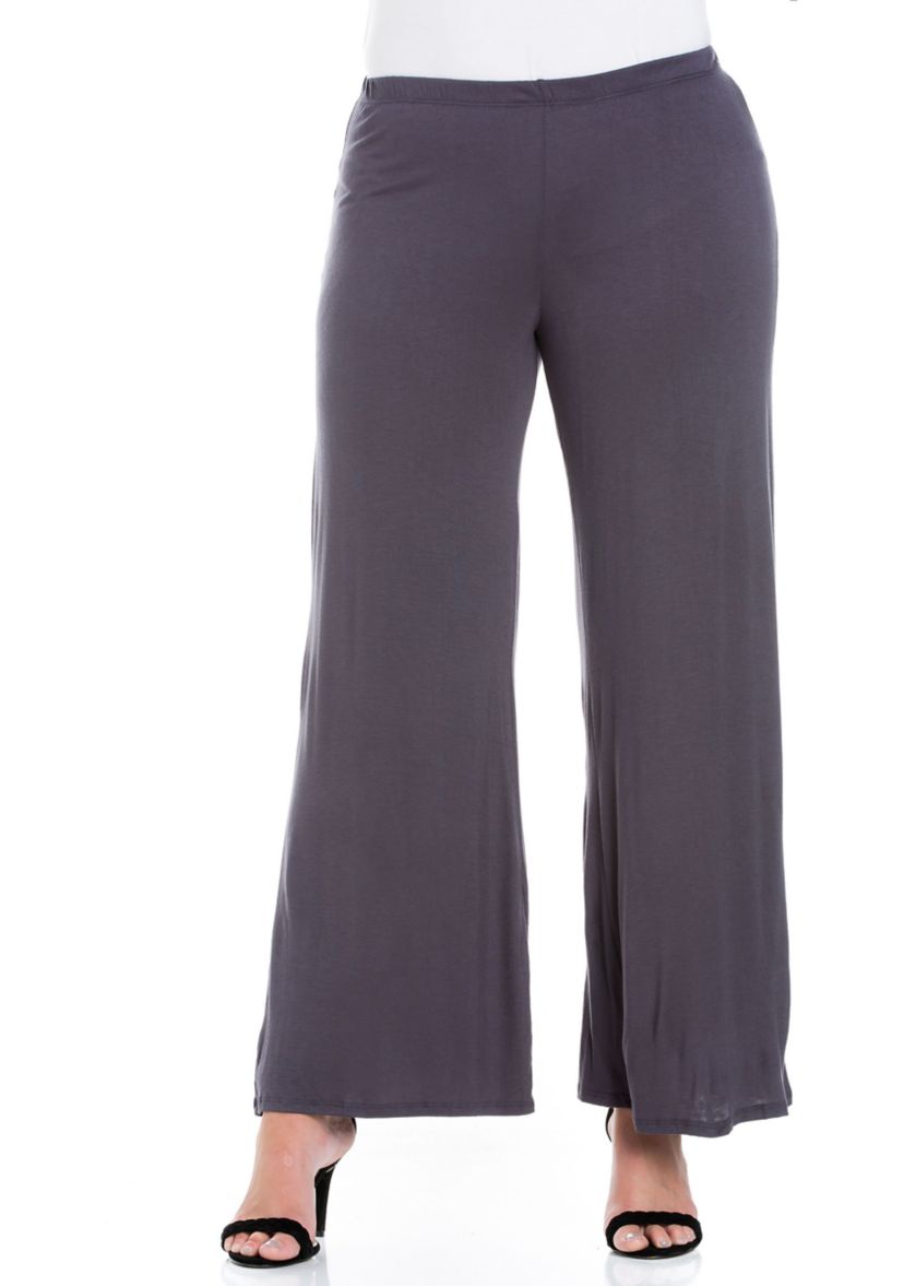 Plus Size Wide Leg Palazzo Pants
