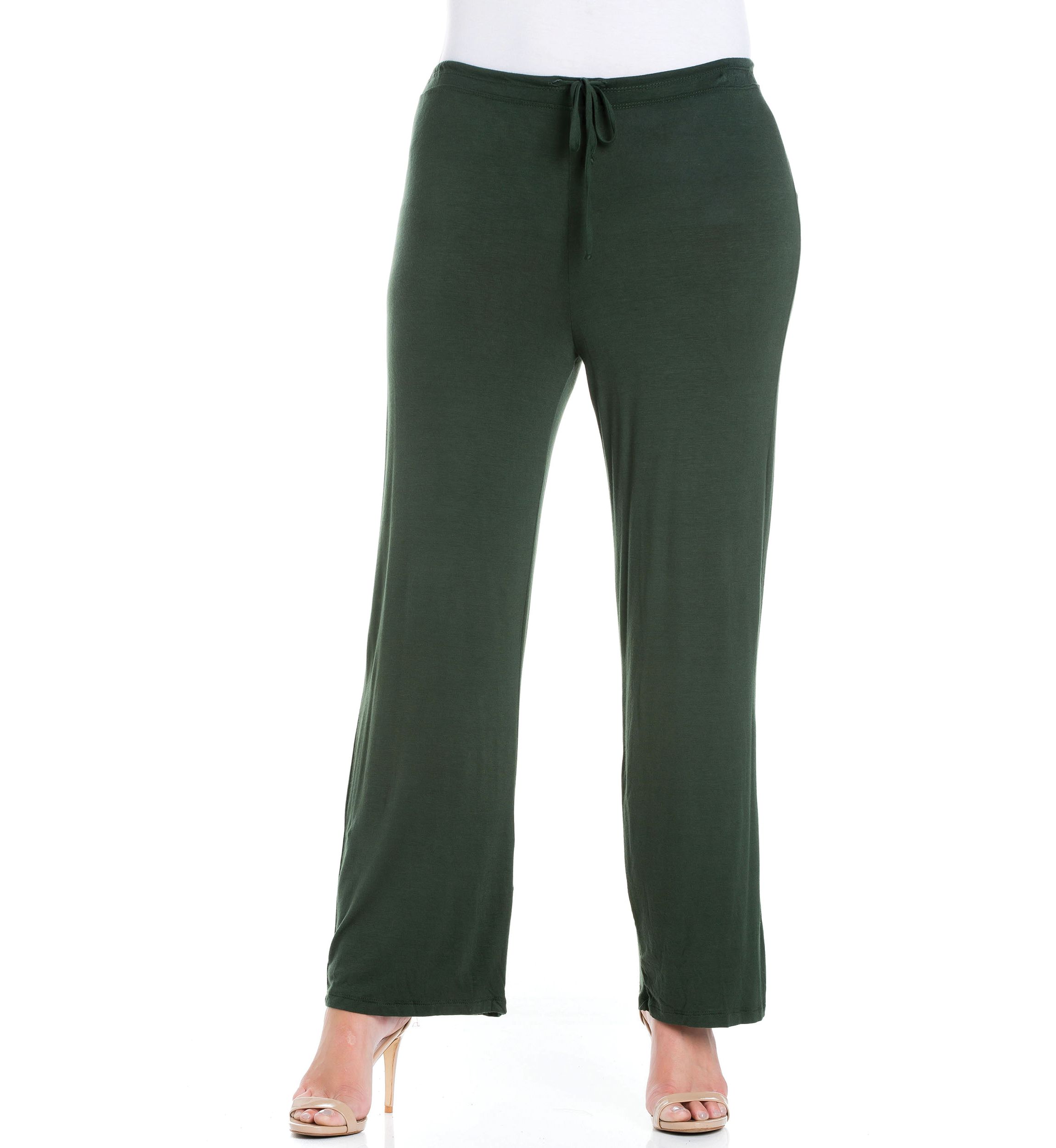 Plus Size Comfortable Stretch Drawstring Pants