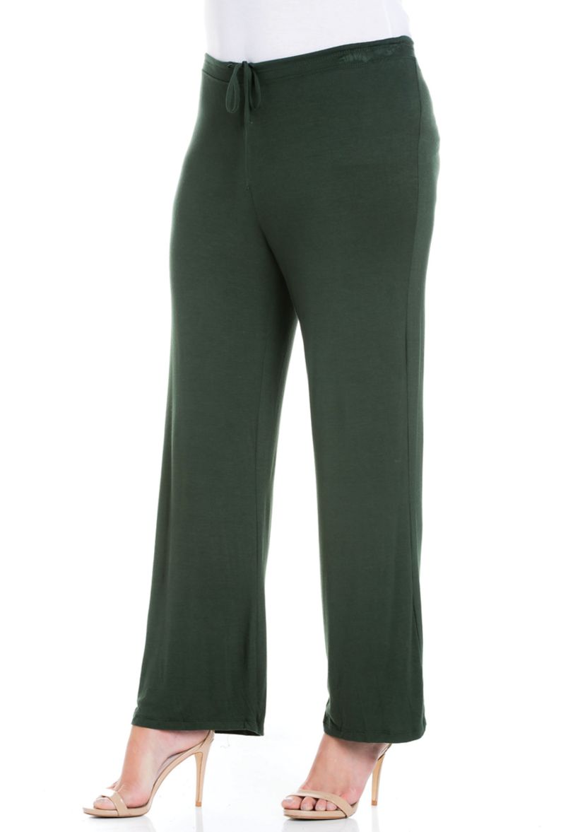 Plus Size Comfortable Stretch Drawstring Pants