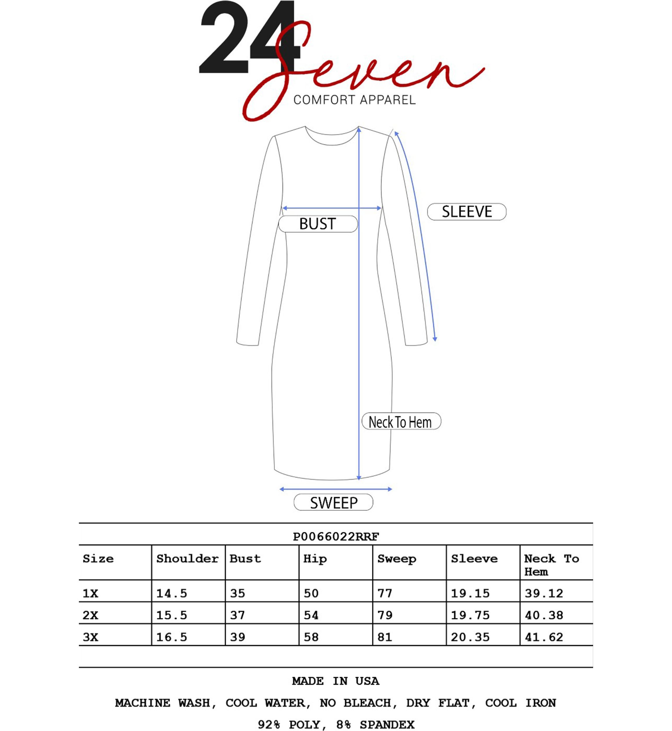 Plus Size Print Knee Length Fit and Flare Pocket Dress