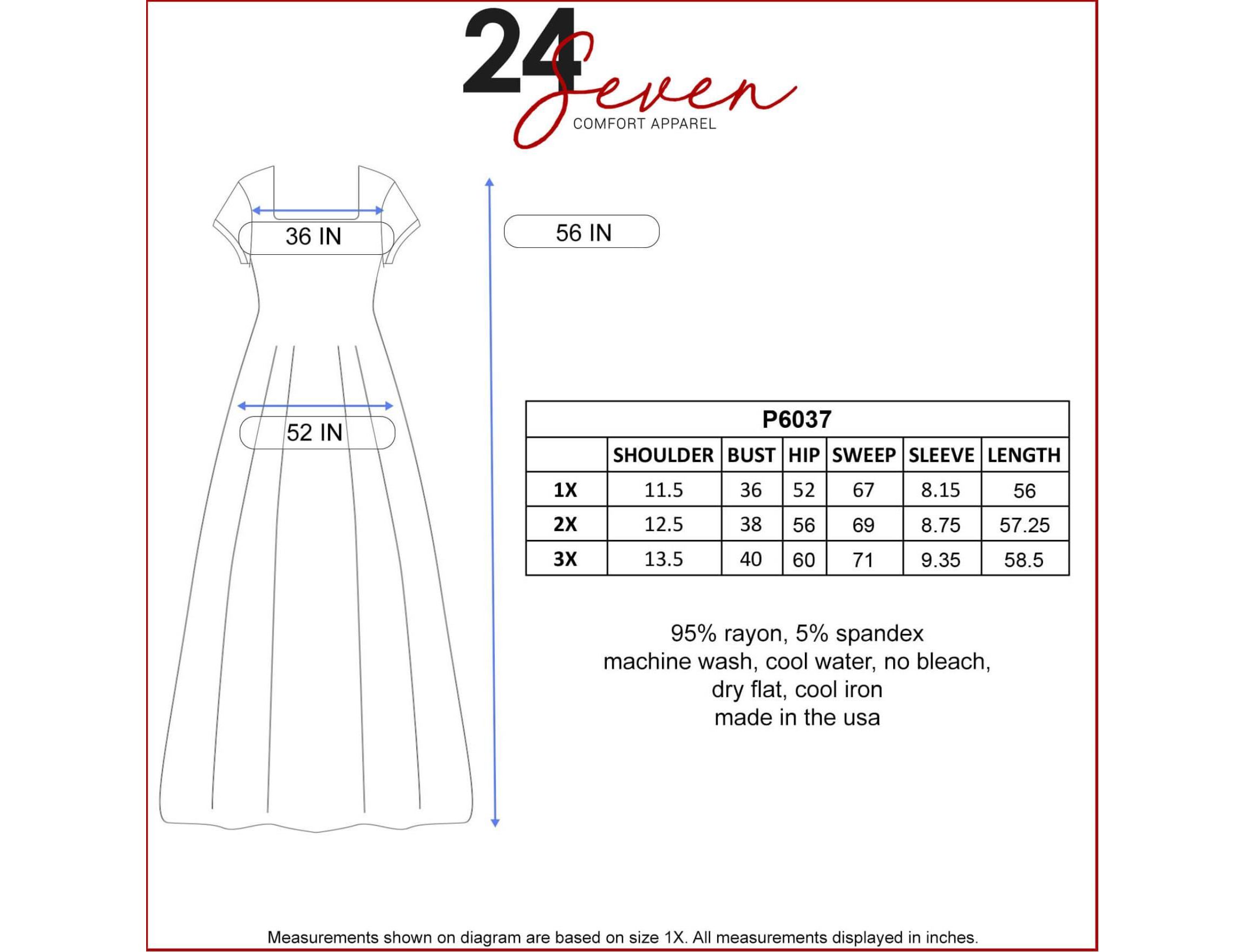 Cap Sleeve Empire Waist Plus Size Maxi Dress
