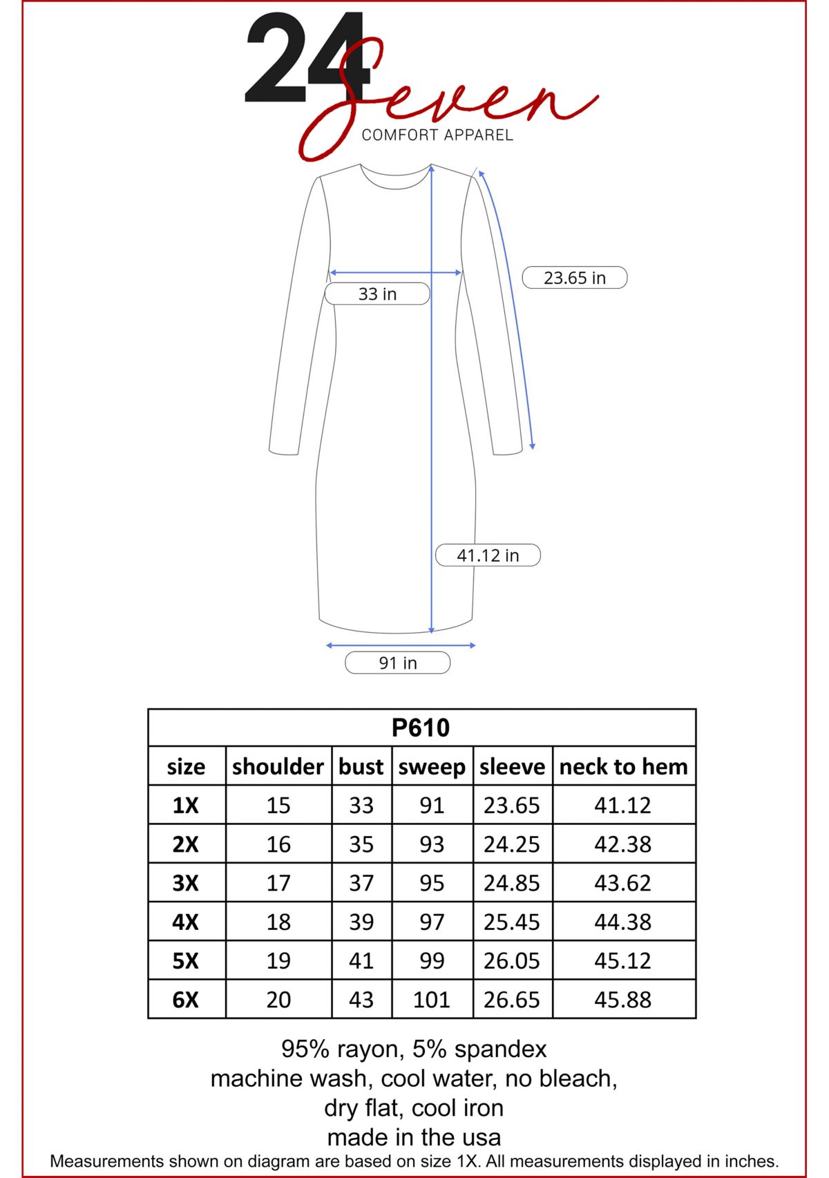 Classic Long Sleeve Plus Size Flared Mini Dress