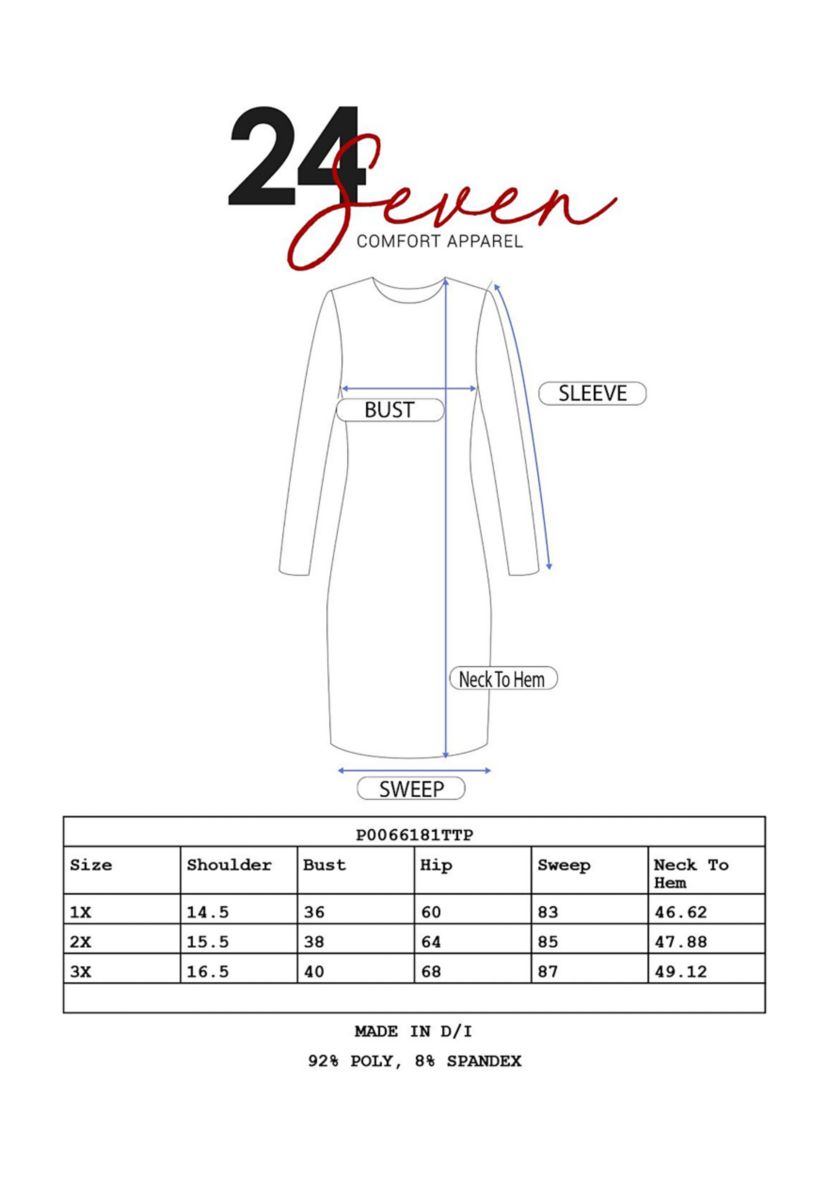 Multicolor Plus Size Midi Plus Size Fit and Flare Pocket Dress