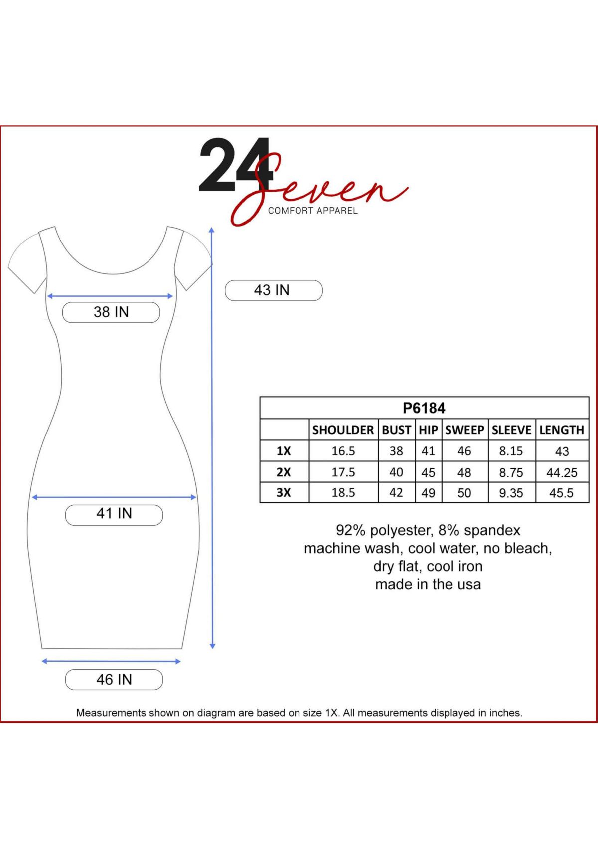 Short Sleeve V Neck Plus Size Faux Wrap Dress