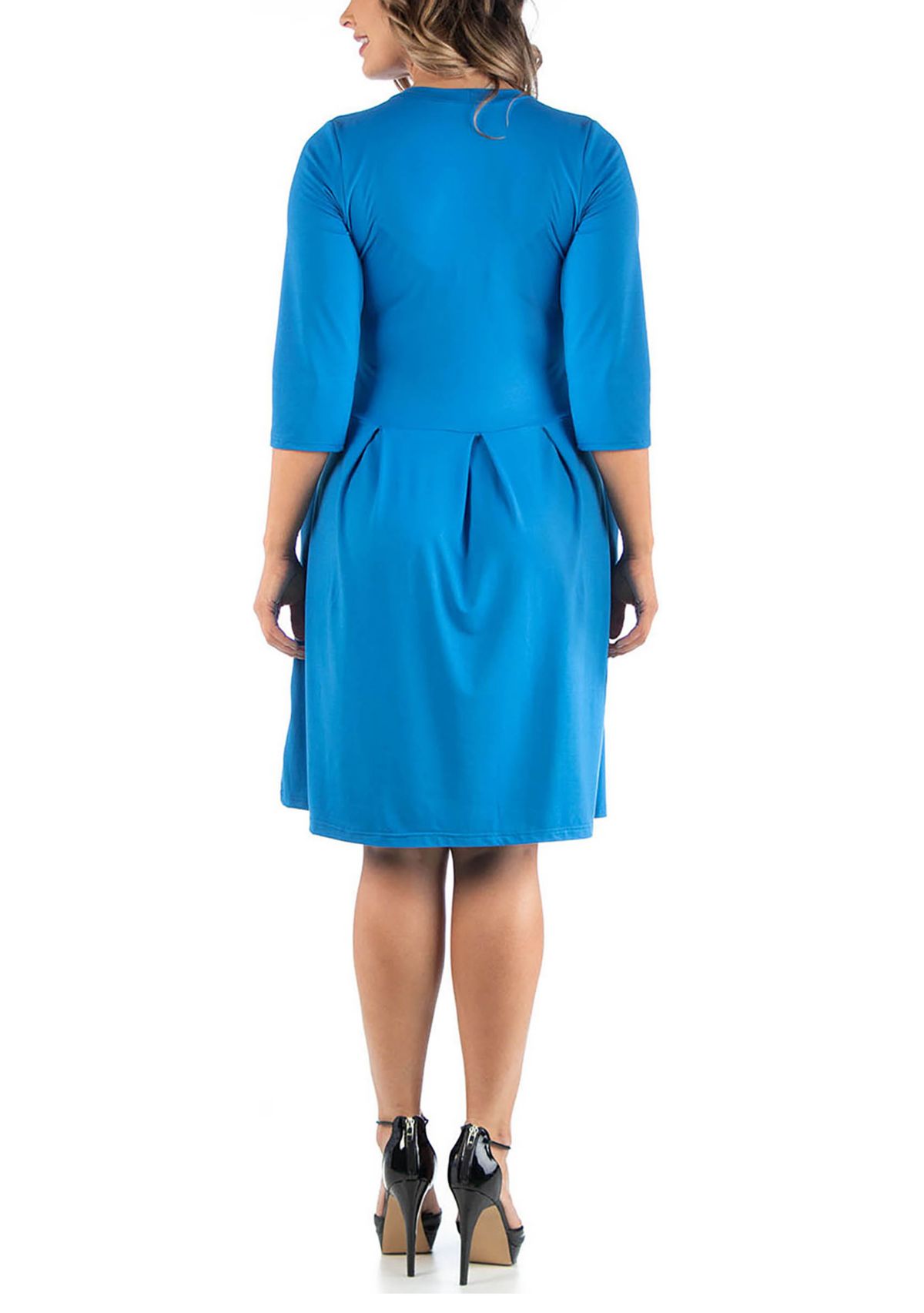 Plus Size Fit and Flare  Dress