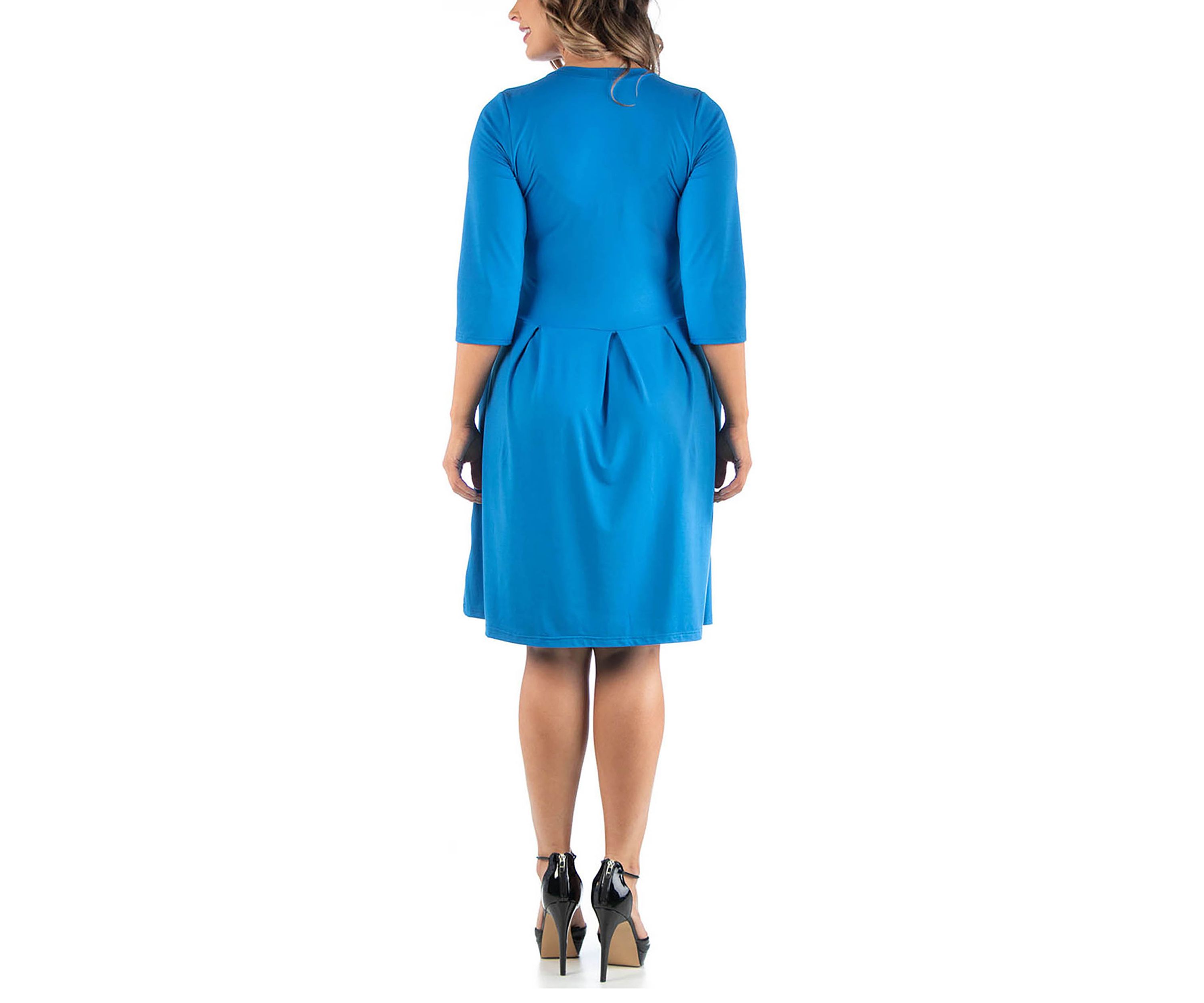 Plus Size Fit and Flare  Dress