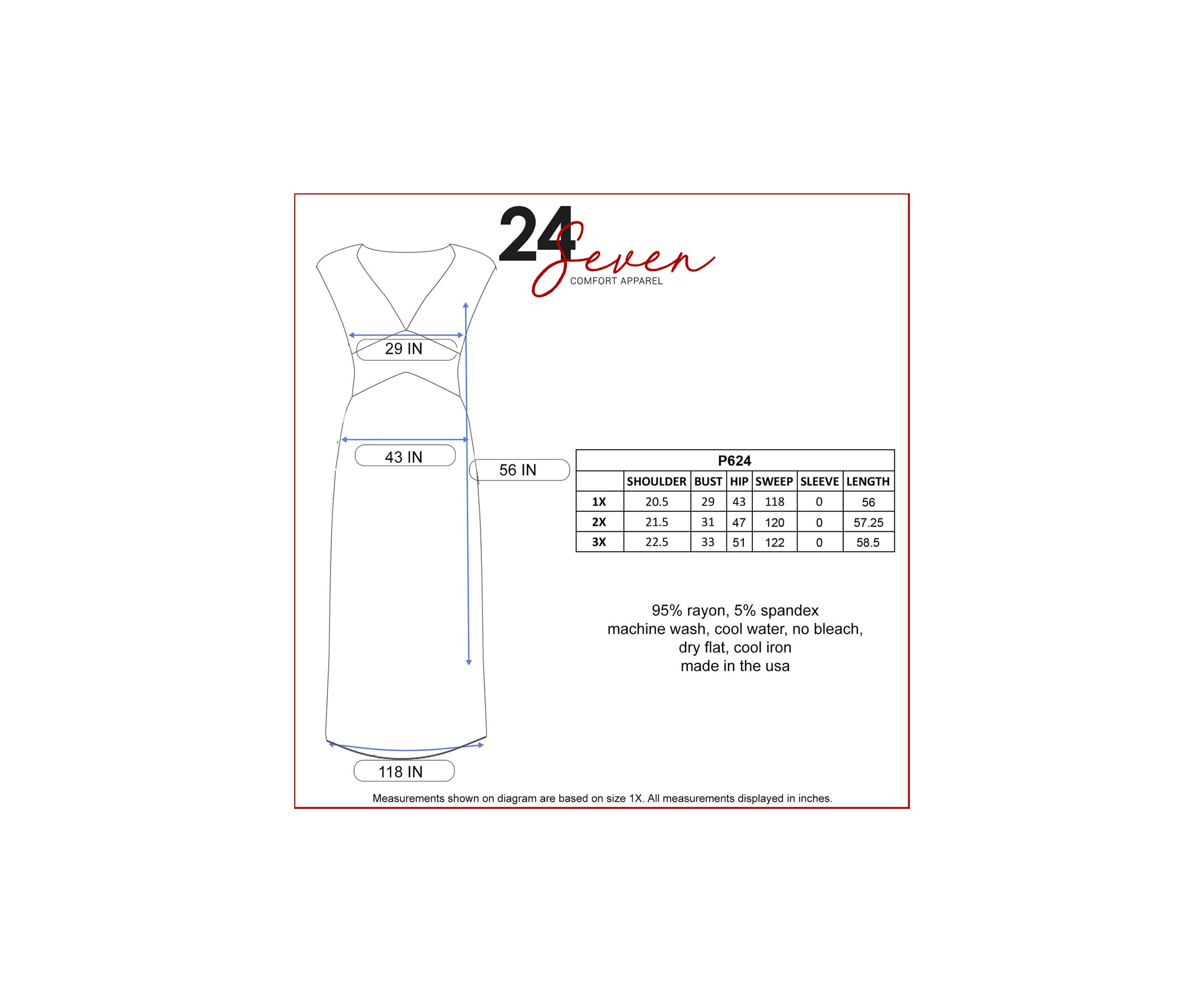 Plus Size Empire Waist V-Neck Maxi Dress