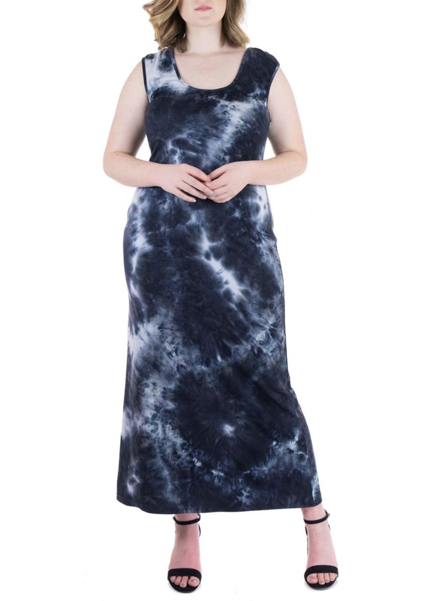 private wedding dress fitting Tie Dye Printed Cami Bodycon Maxi Dress – Wholesale Capella Apparel main image 1