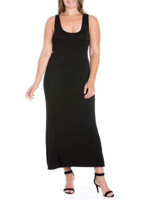 Plus Racerback Maxi Dress