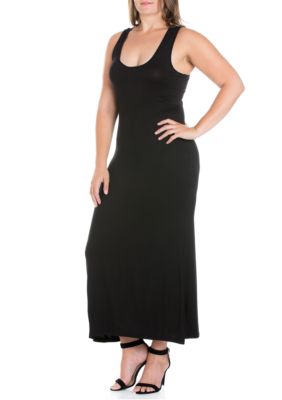 Plus Racerback Maxi Dress