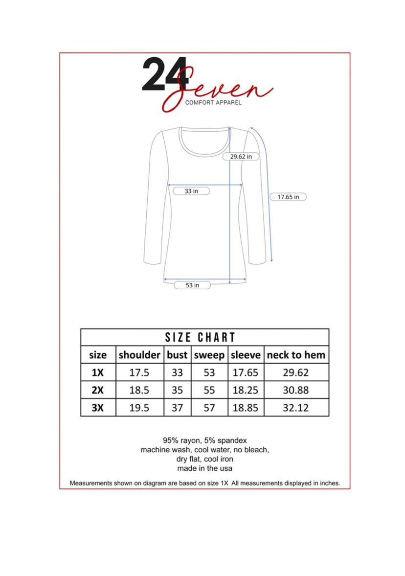 Plus Size V-Neck 3/4 Sleeve Strappy Tunic Top