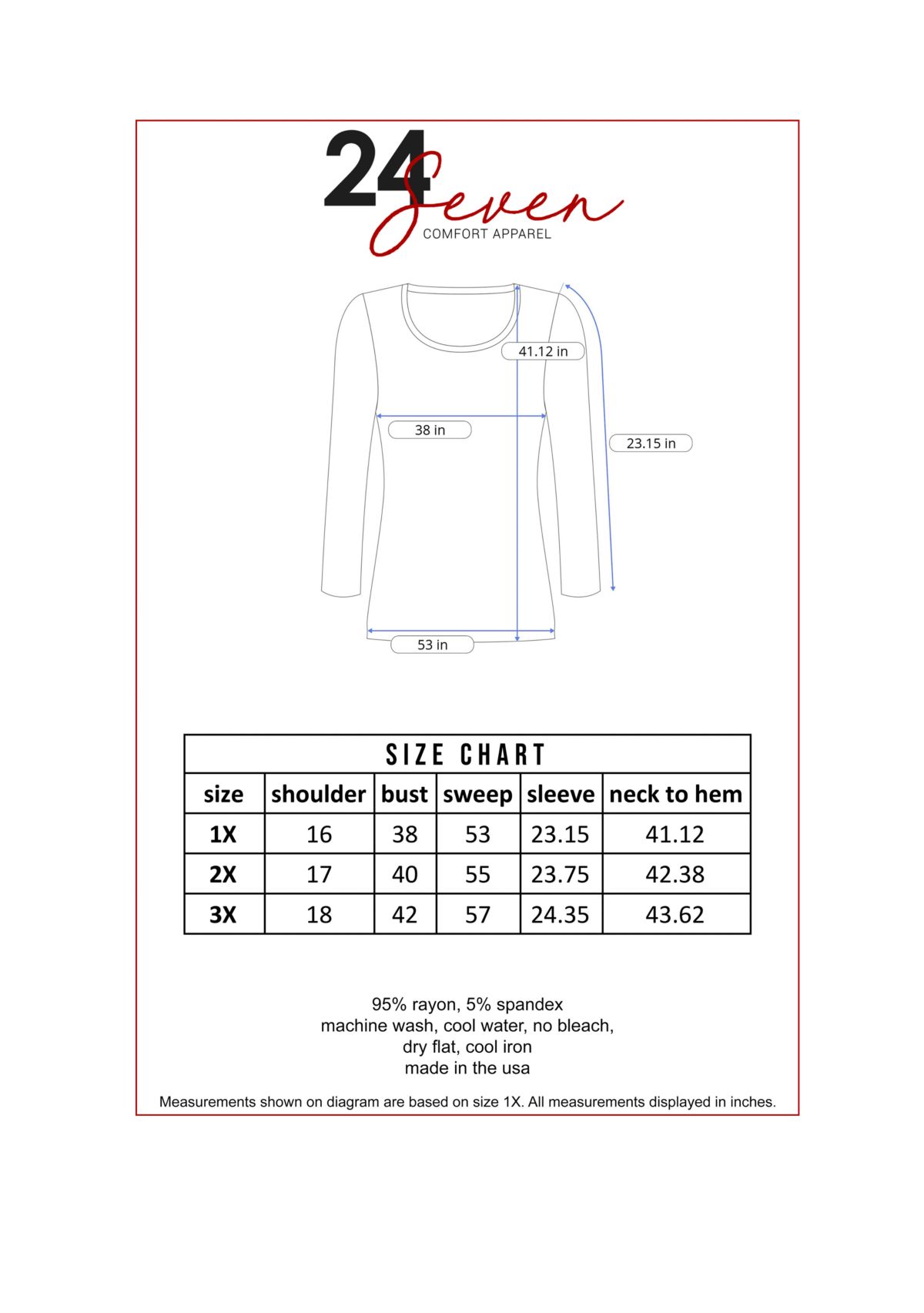 Plus Size Long Sleeve High Low Rounded Hemline Tunic Top