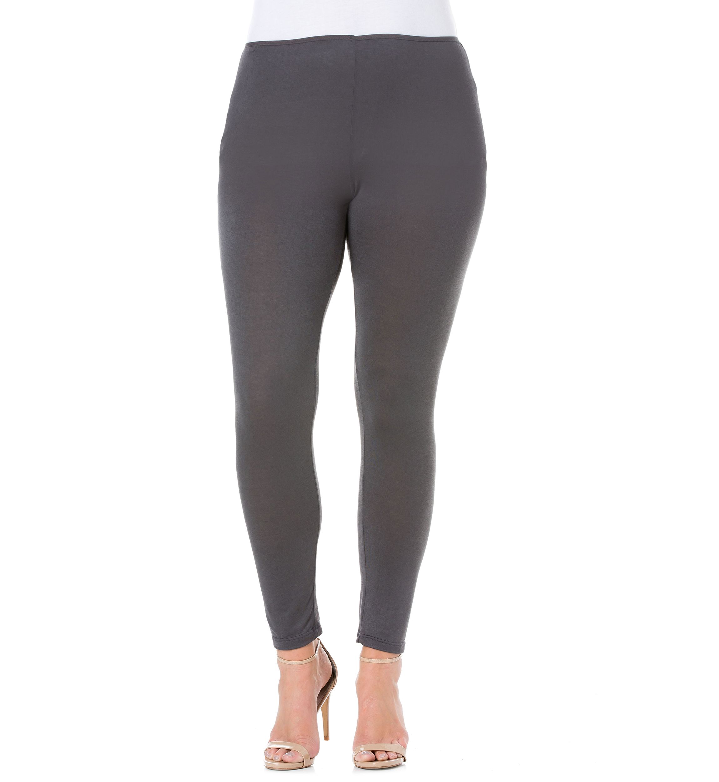 Plus Size Stretch Ankle Length Leggings