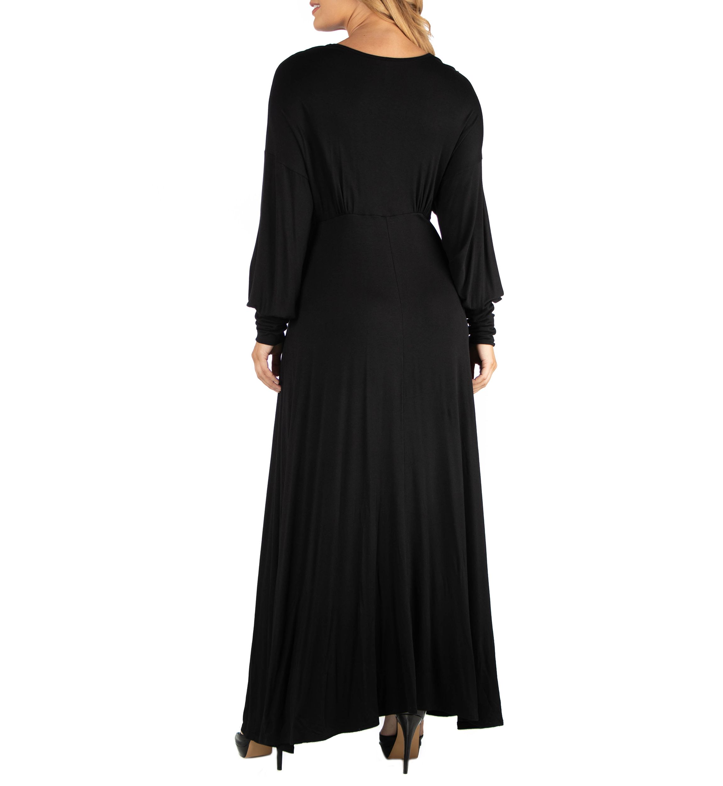Women's Black Plus Size Formal Dresses