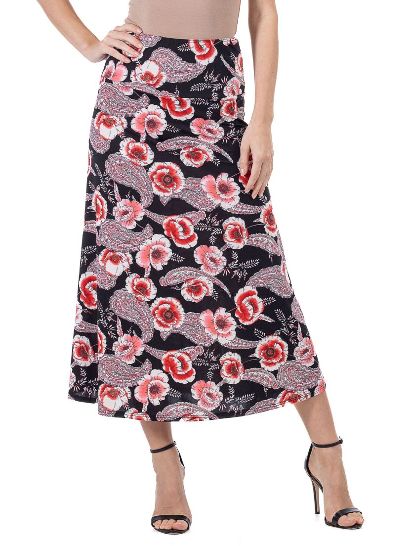 Floral Maxi Skirt