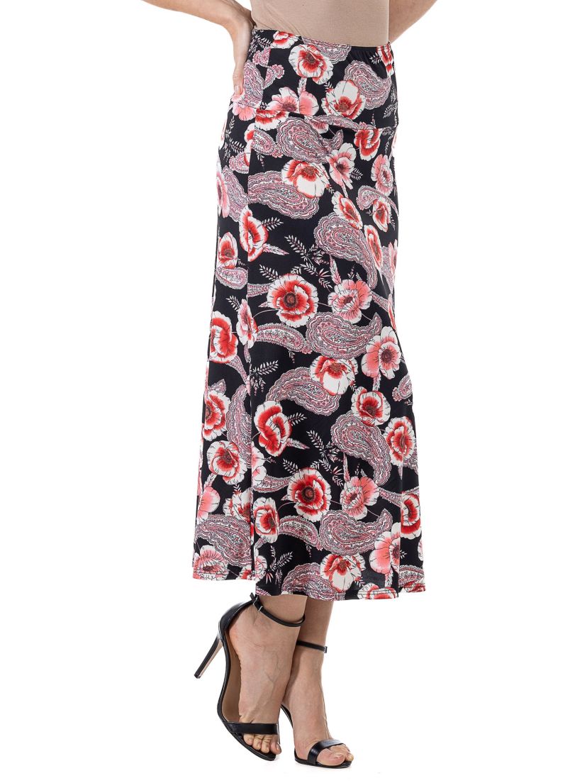 Floral Maxi Skirt