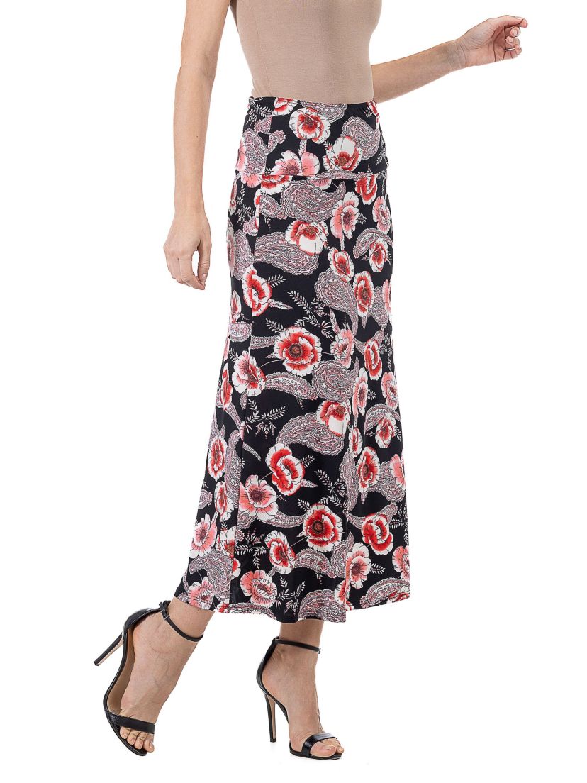 Floral Maxi Skirt