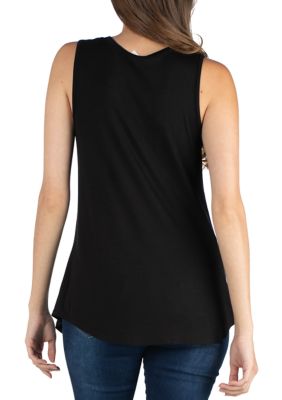 Women's V-Neck Tunic Tank Top