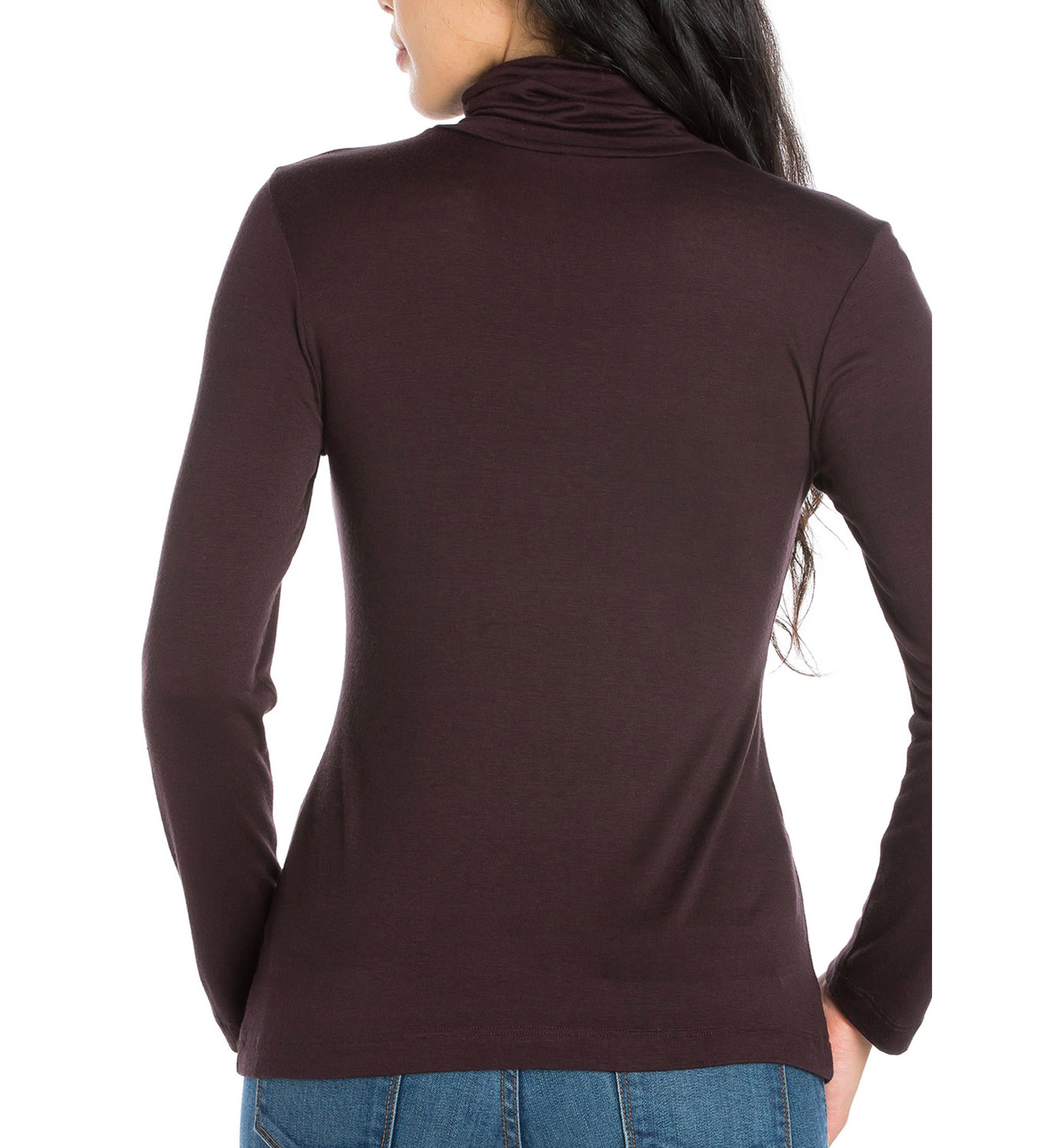 Womens Classic Long Sleeve Turtleneck