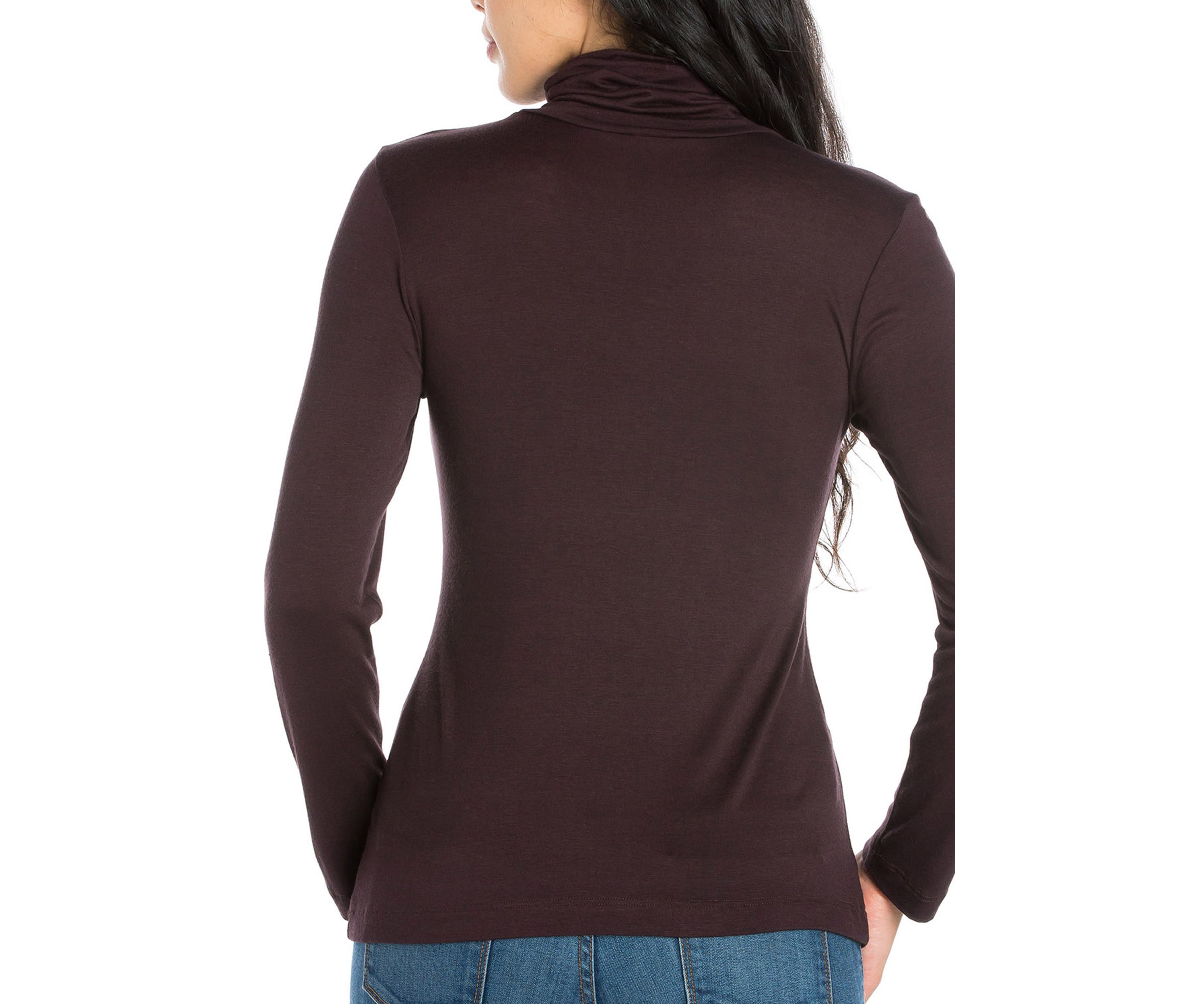 Womens Classic Long Sleeve Turtleneck