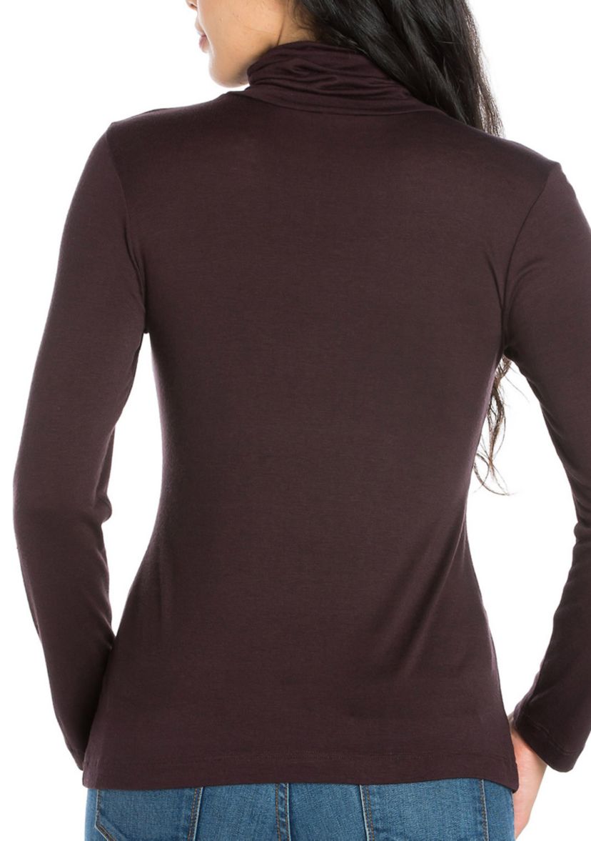Womens Classic Long Sleeve Turtleneck