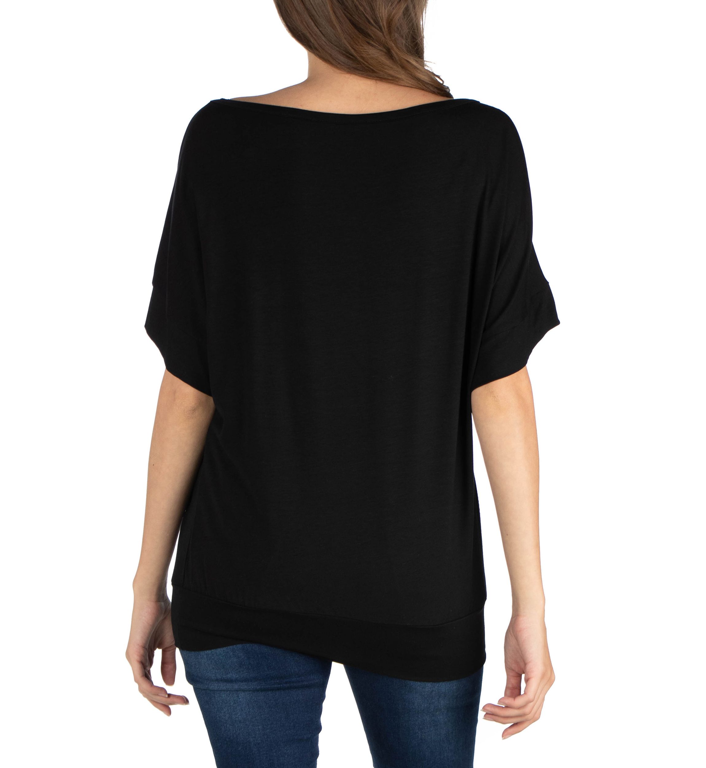 Womens Loose Fit Dolman Top