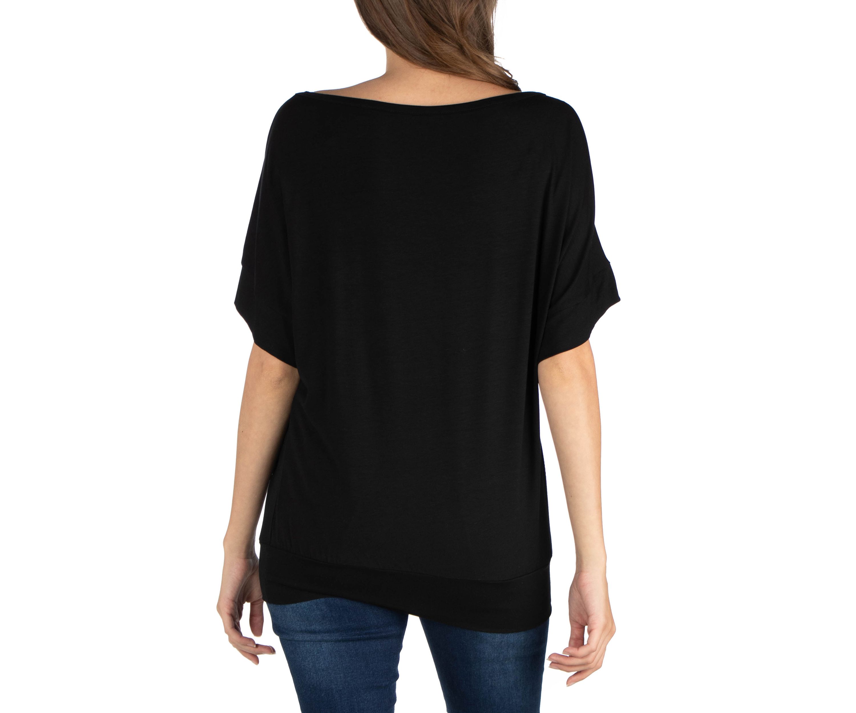 Womens Loose Fit Dolman Top