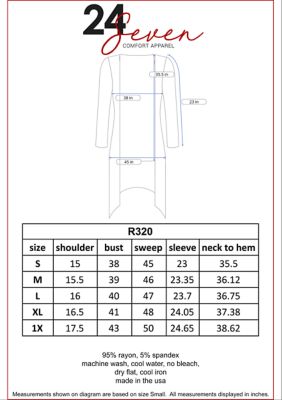 Women's Extra Long Open Front Cardigan