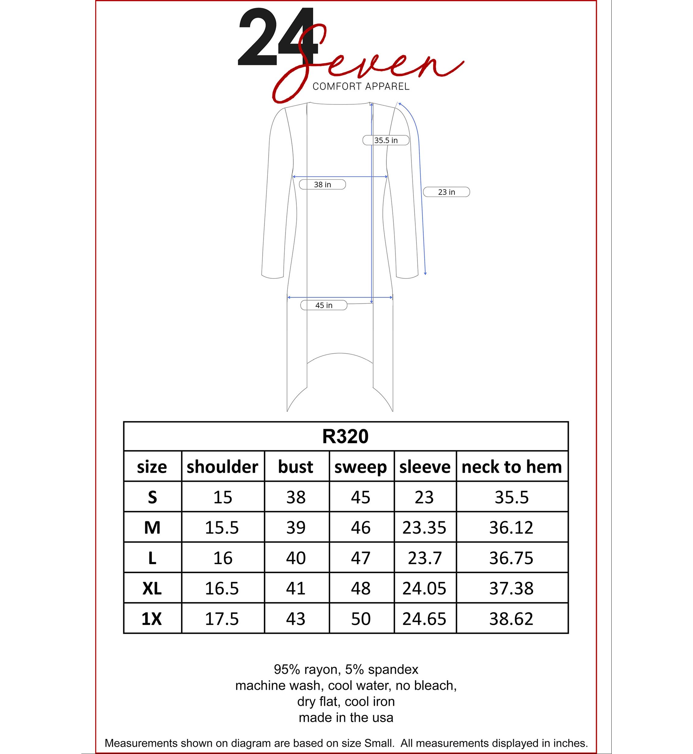Womens Extra Long Open Front Cardigan