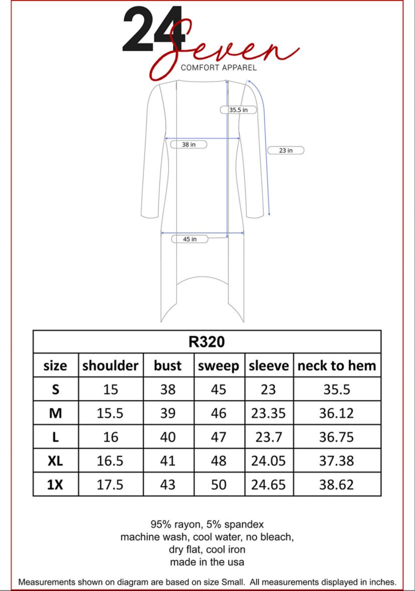 Womens Extra Long Open Front Cardigan