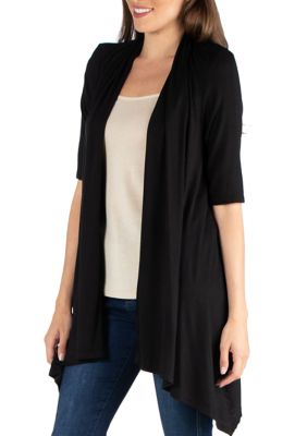 Women's Loose Fit Open Front Cardigan