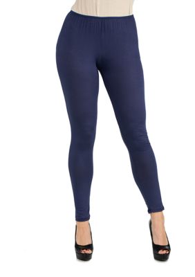 24seven Comfort Apparel Women's Stretch Ankle Length Leggings