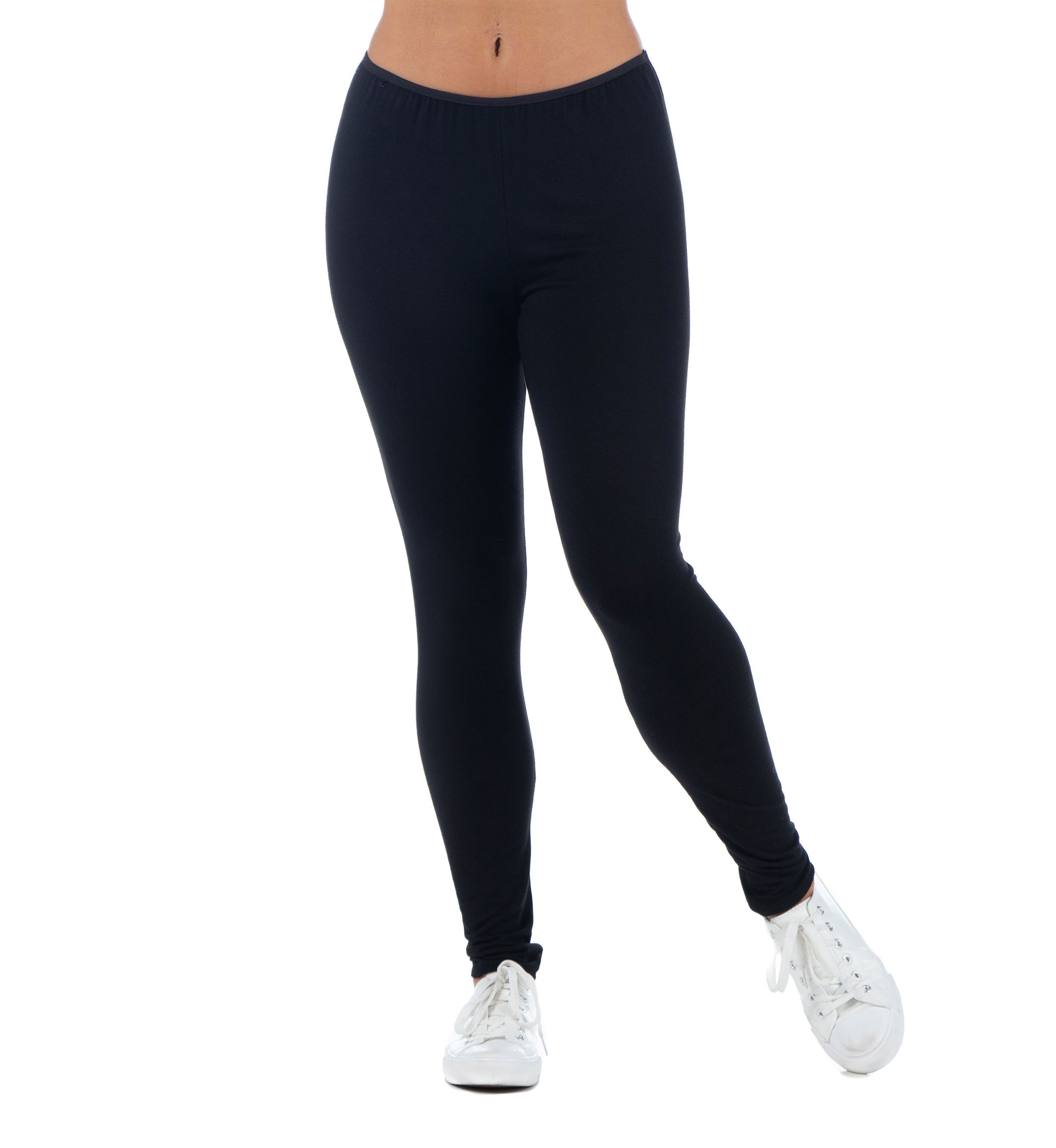 Womens Comfortable Ankle Length Stretch Leggings