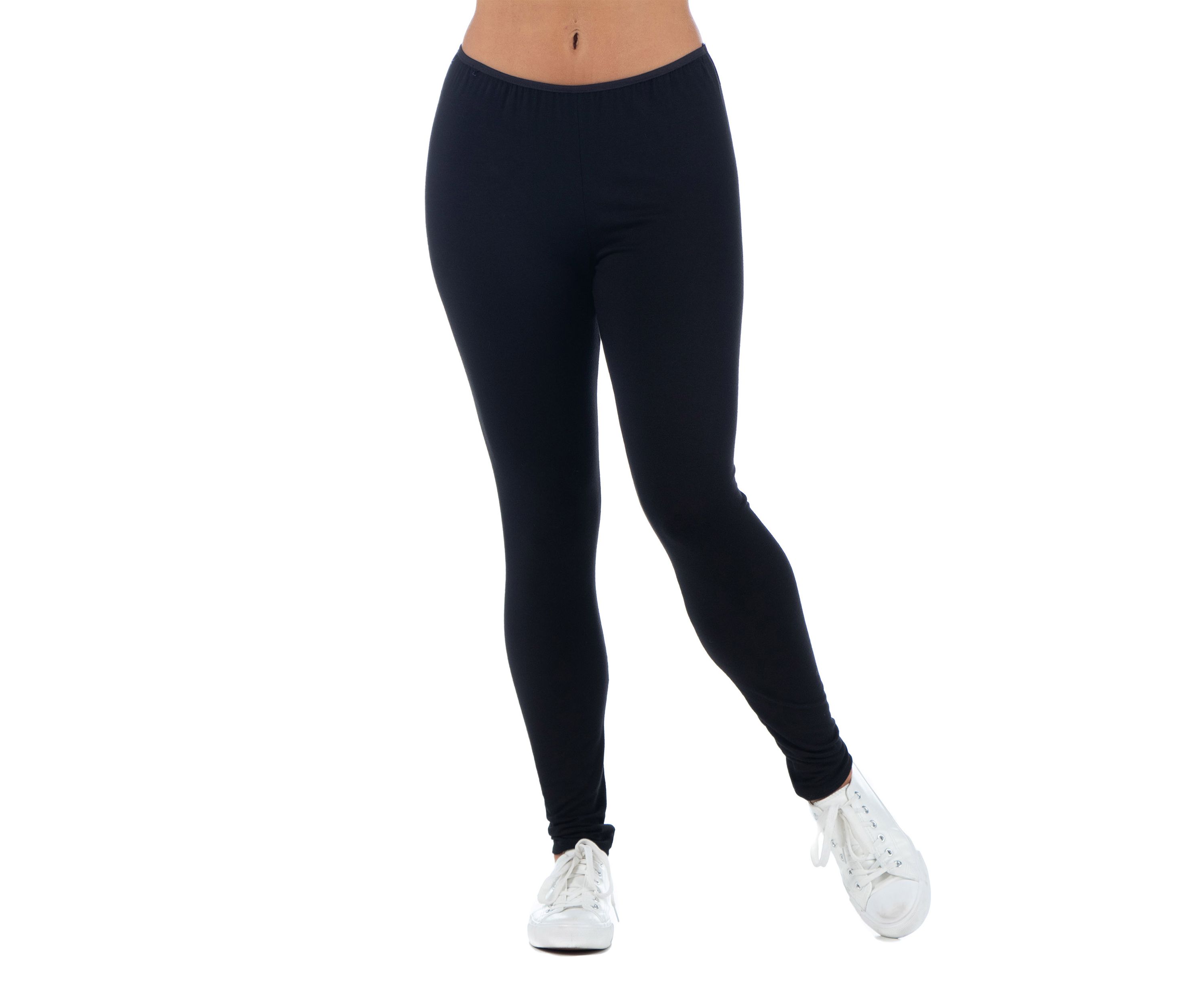 Womens Comfortable Ankle Length Stretch Leggings