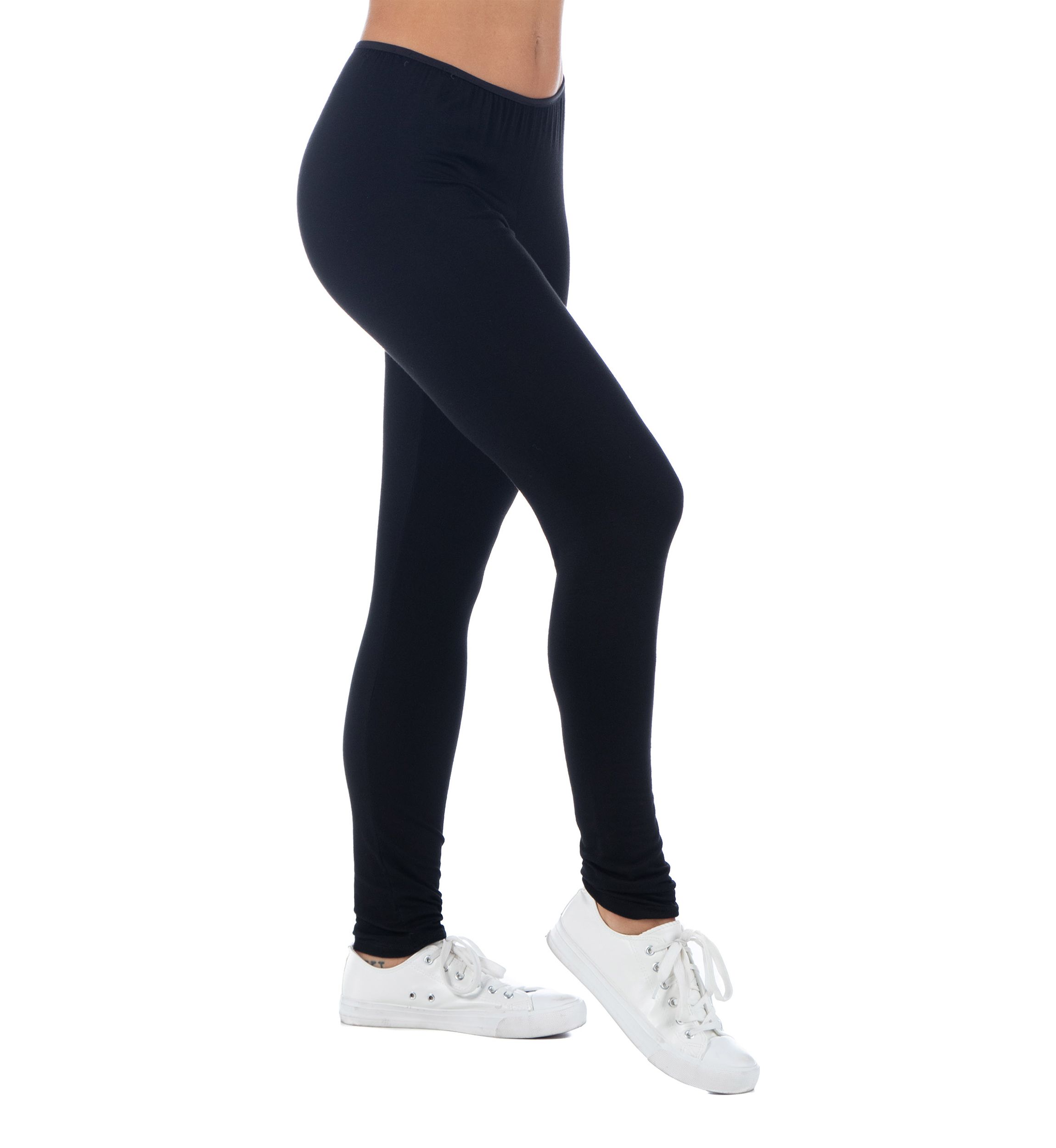Womens Comfortable Ankle Length Stretch Leggings