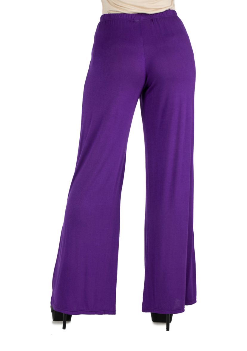 Womens Solid Palazzo Pants