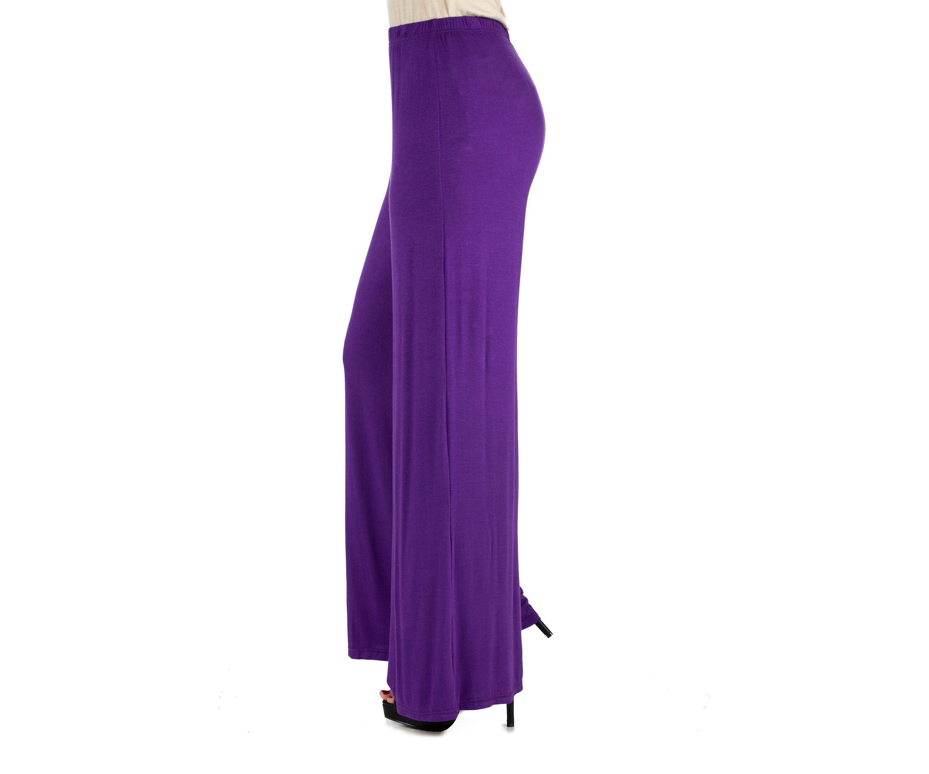 Womens Solid Palazzo Pants